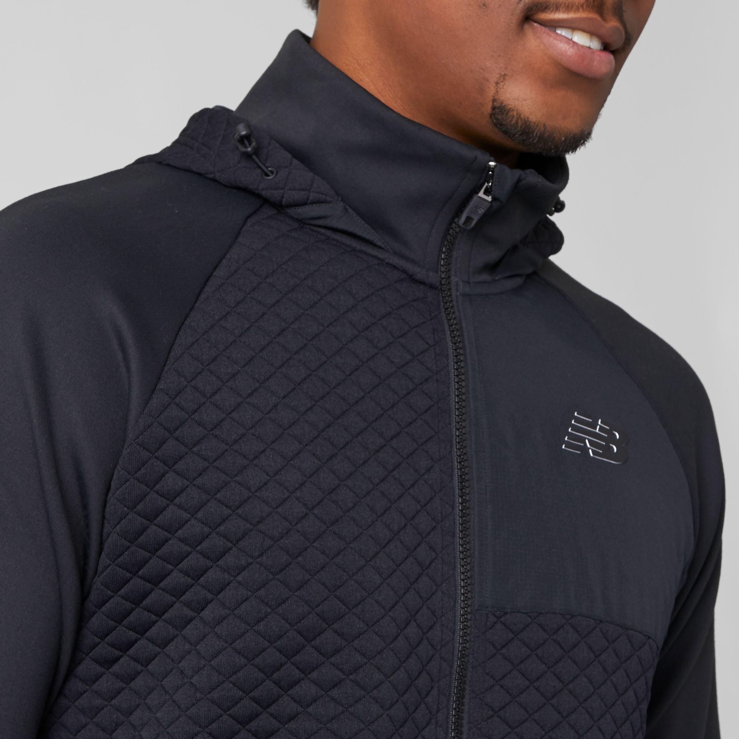 nb heat loft full zip hooded jacket