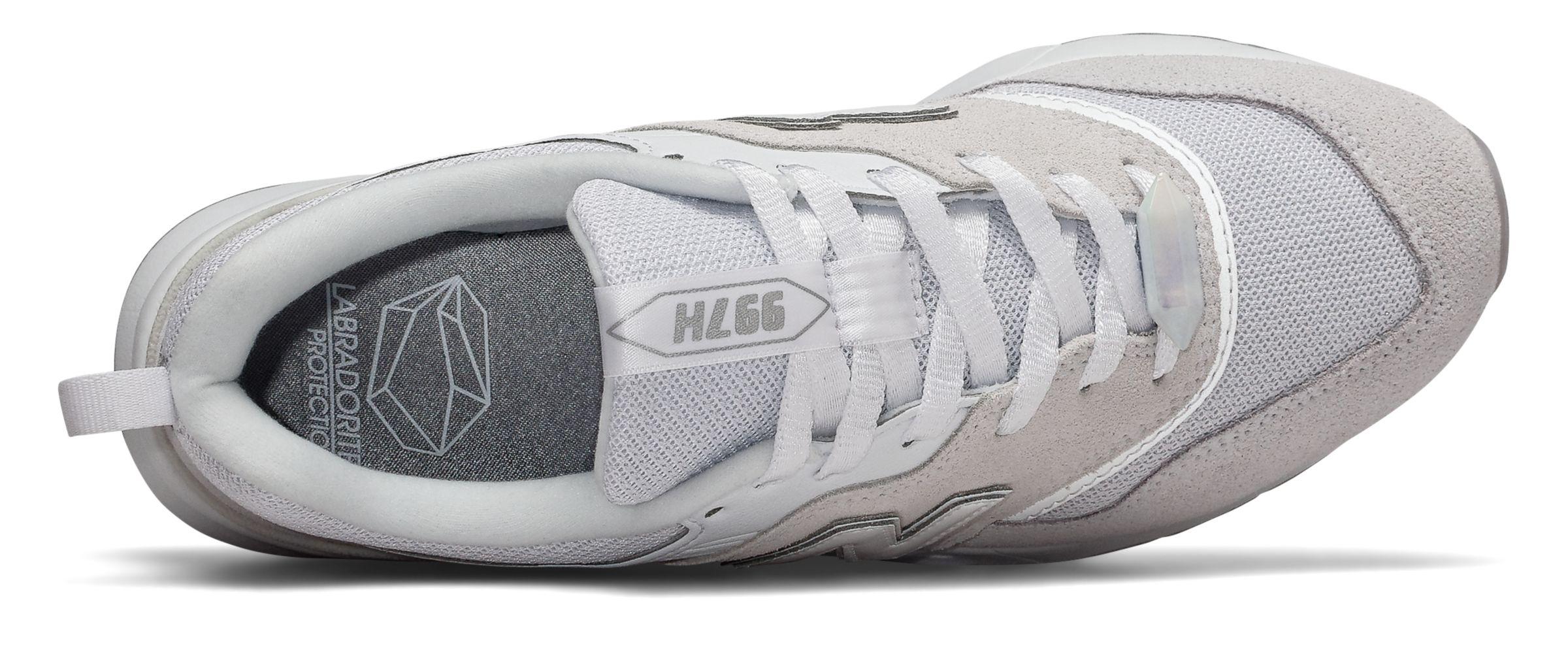 New Balance 997h Mystic Crystal in White Lyst