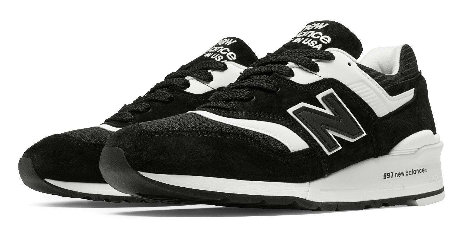 New Balance Synthetic 997 Made In Us in Black for Men - Lyst