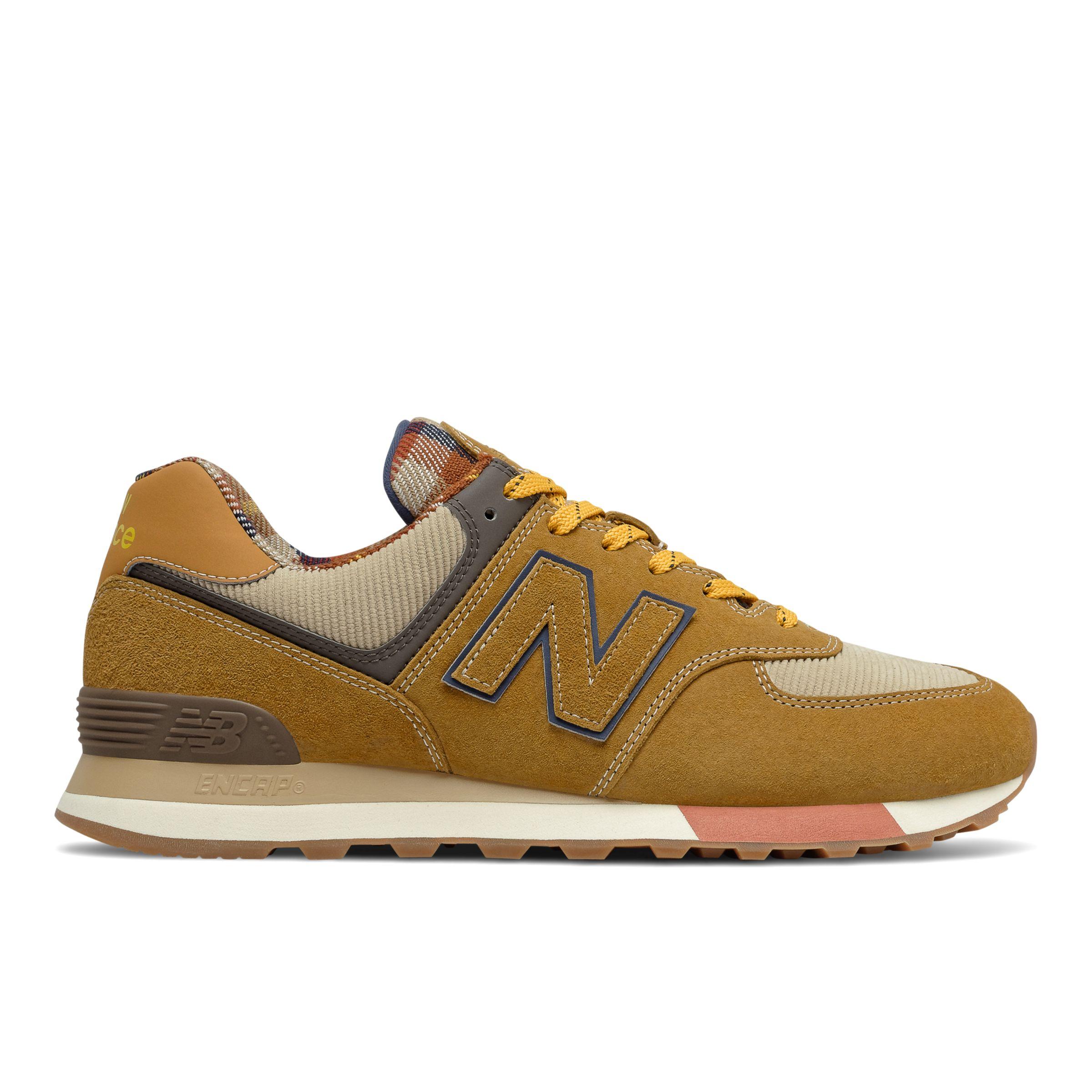 New Balance 574 in het Oranje | Lyst NL