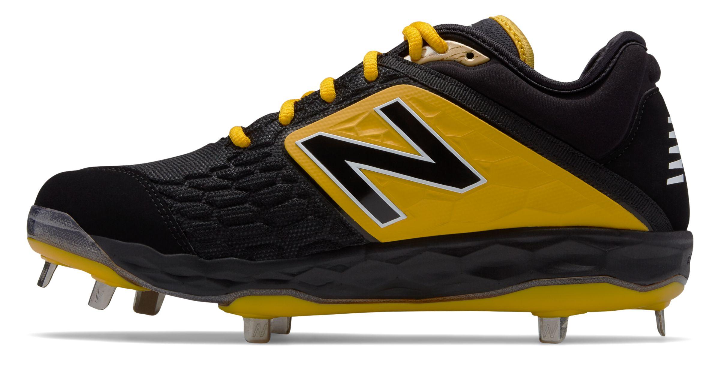 New Balance Lace Fresh Foam 3000v4 Metal in Black/Yellow (Yellow) for Men - Save 20% - Lyst