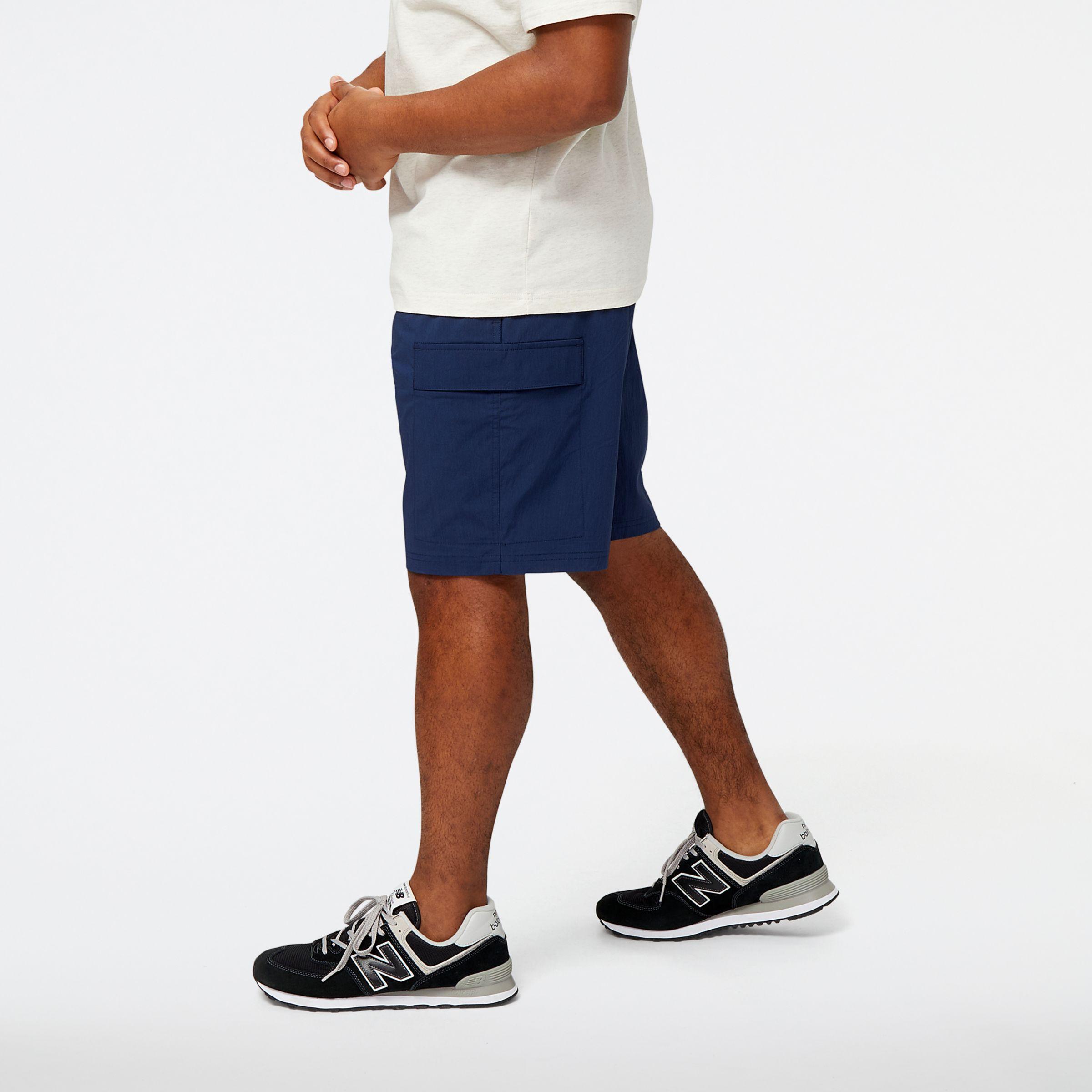 New Balance Athletics Sports Club Woven Cargo Short in Blue for Men | Lyst  UK