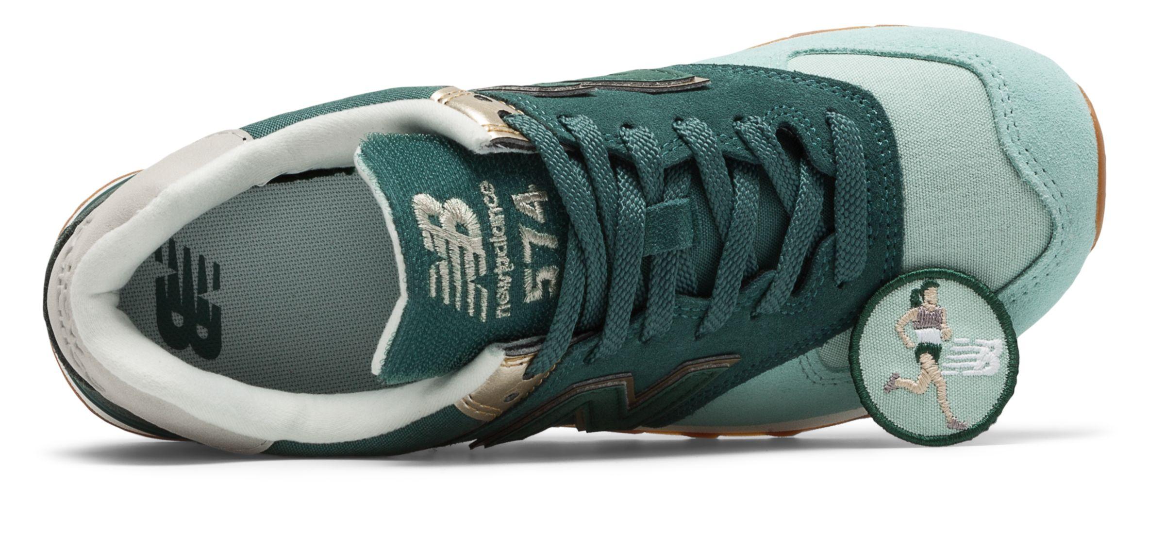 574 metallic patch new balance