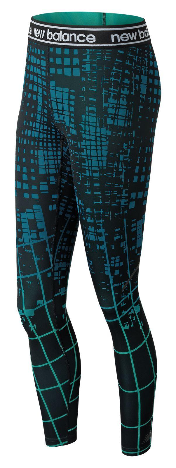 new balance printed accelerate tight