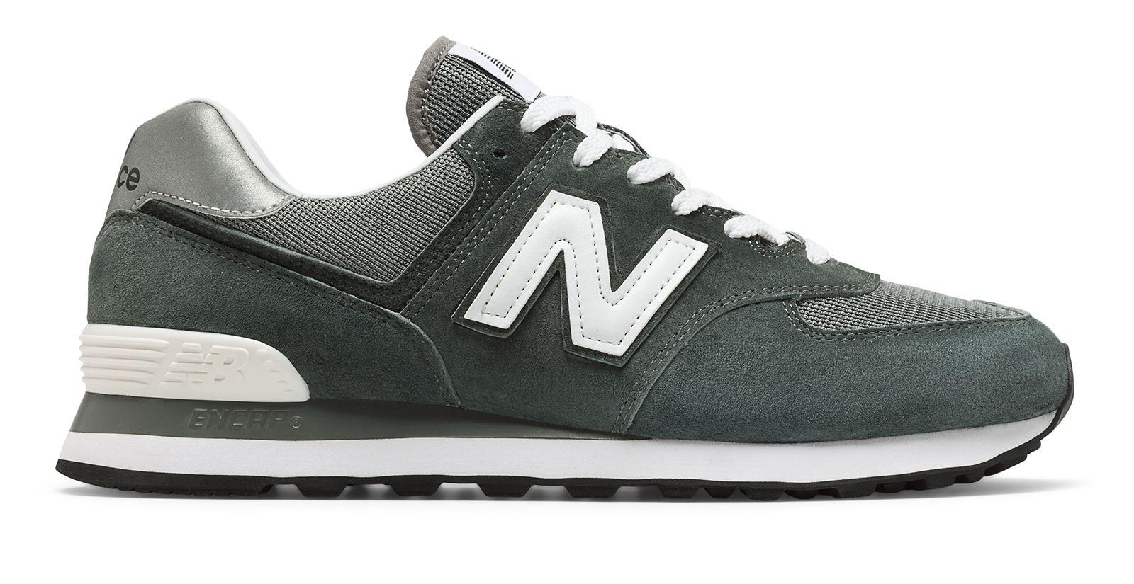 New Balance Leather 574 Legacy Of Grey in Gray for Men | Lyst