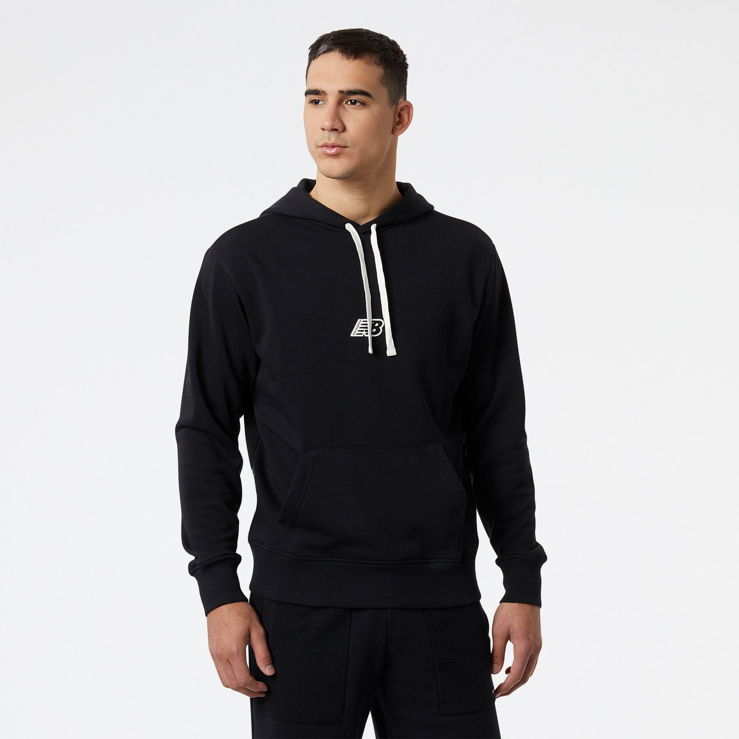 New Men for Black Balance Hoodie Fleece Essentials | Magnify in Lyst