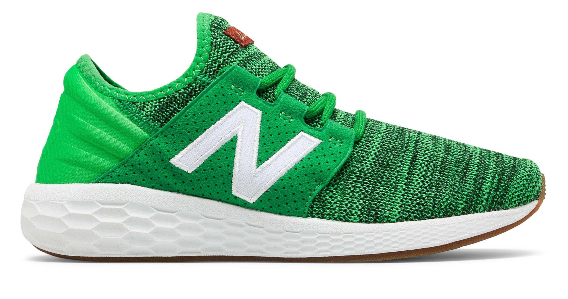 new balance cruz green