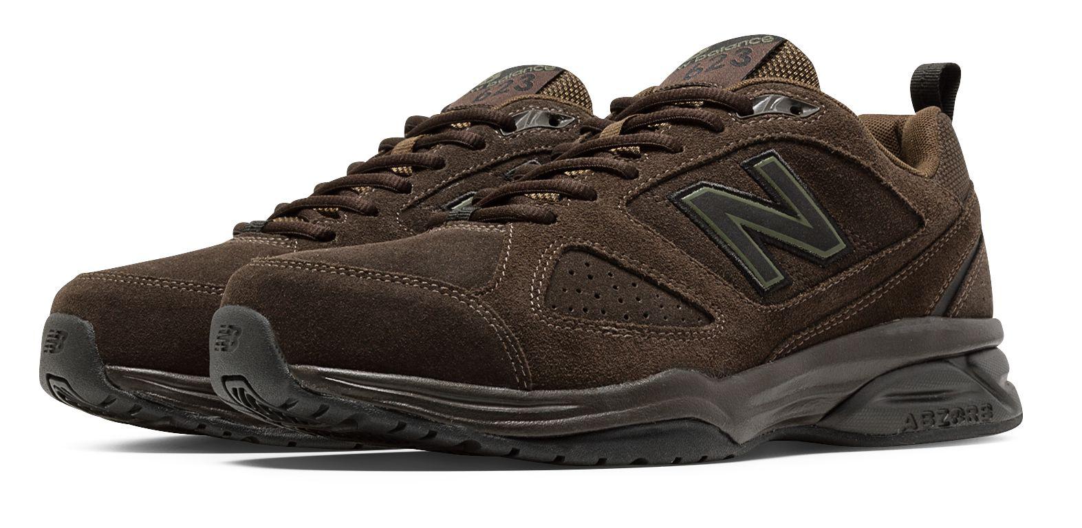 new balance brown suede