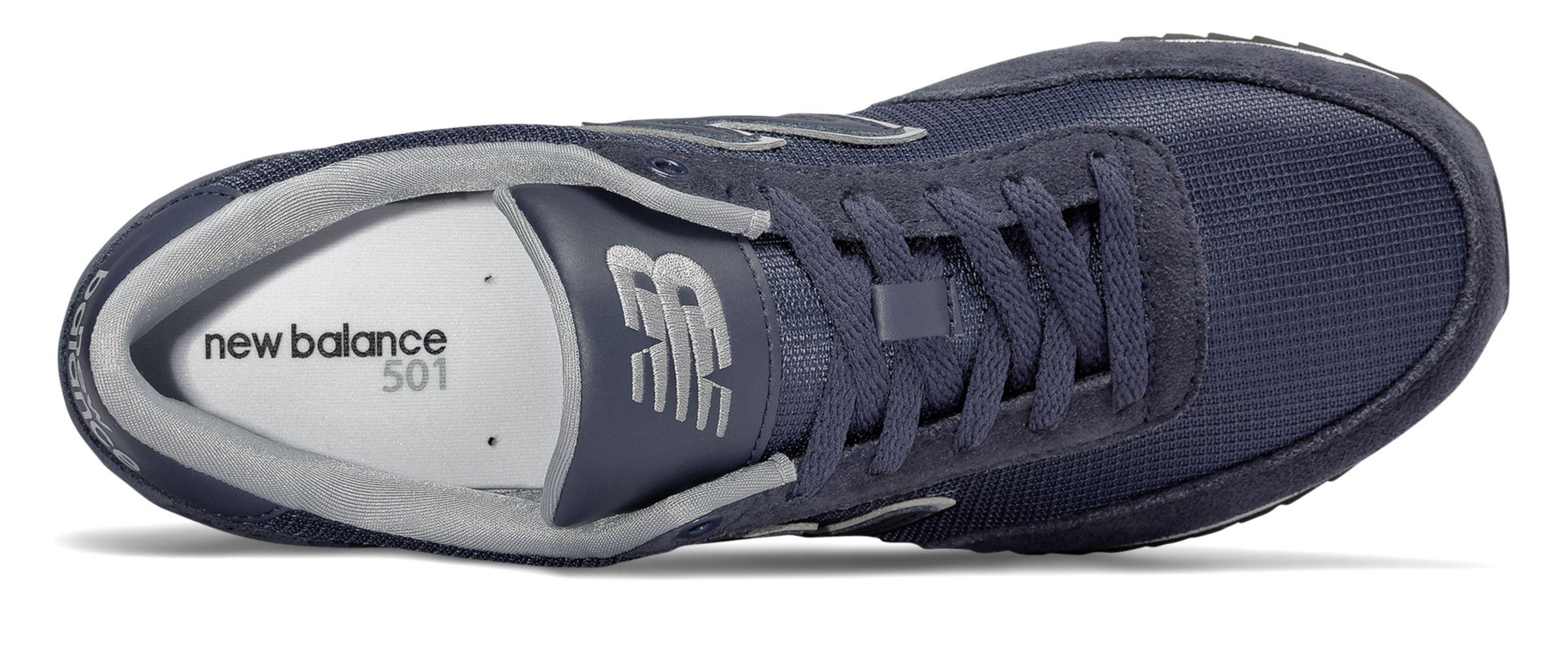 new balance 501 men silver