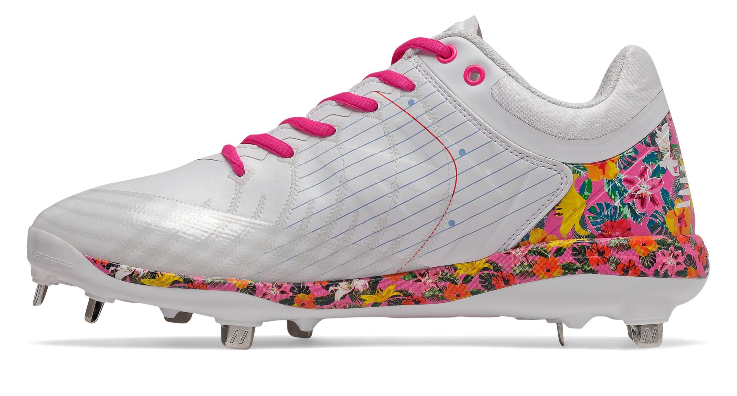 New Balance Mothers Day 4040v5 Cleats And Turf Shoes in White/Pink (Pink)  for Men | Lyst