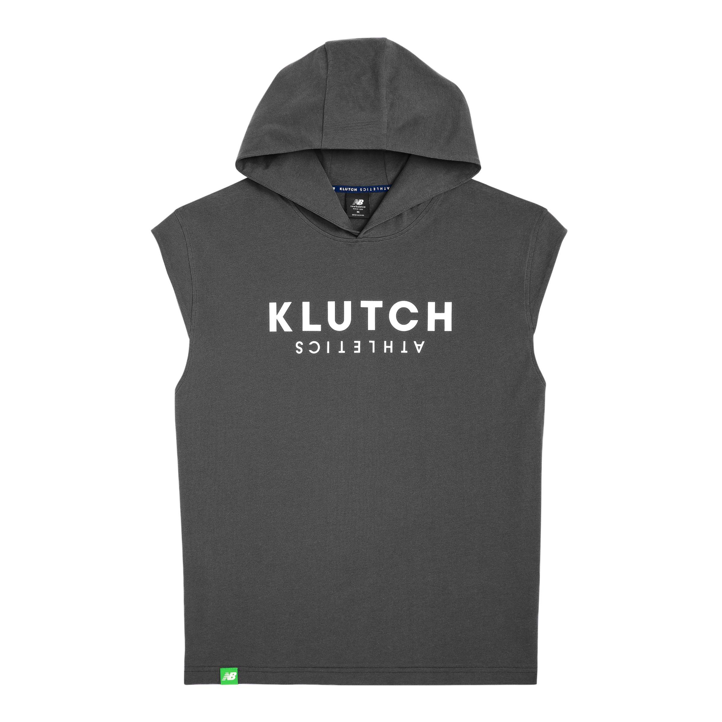 New Balance Klutch X Nb Pre Game Chill Sleeveless Hoodie in Gray for Men |  Lyst