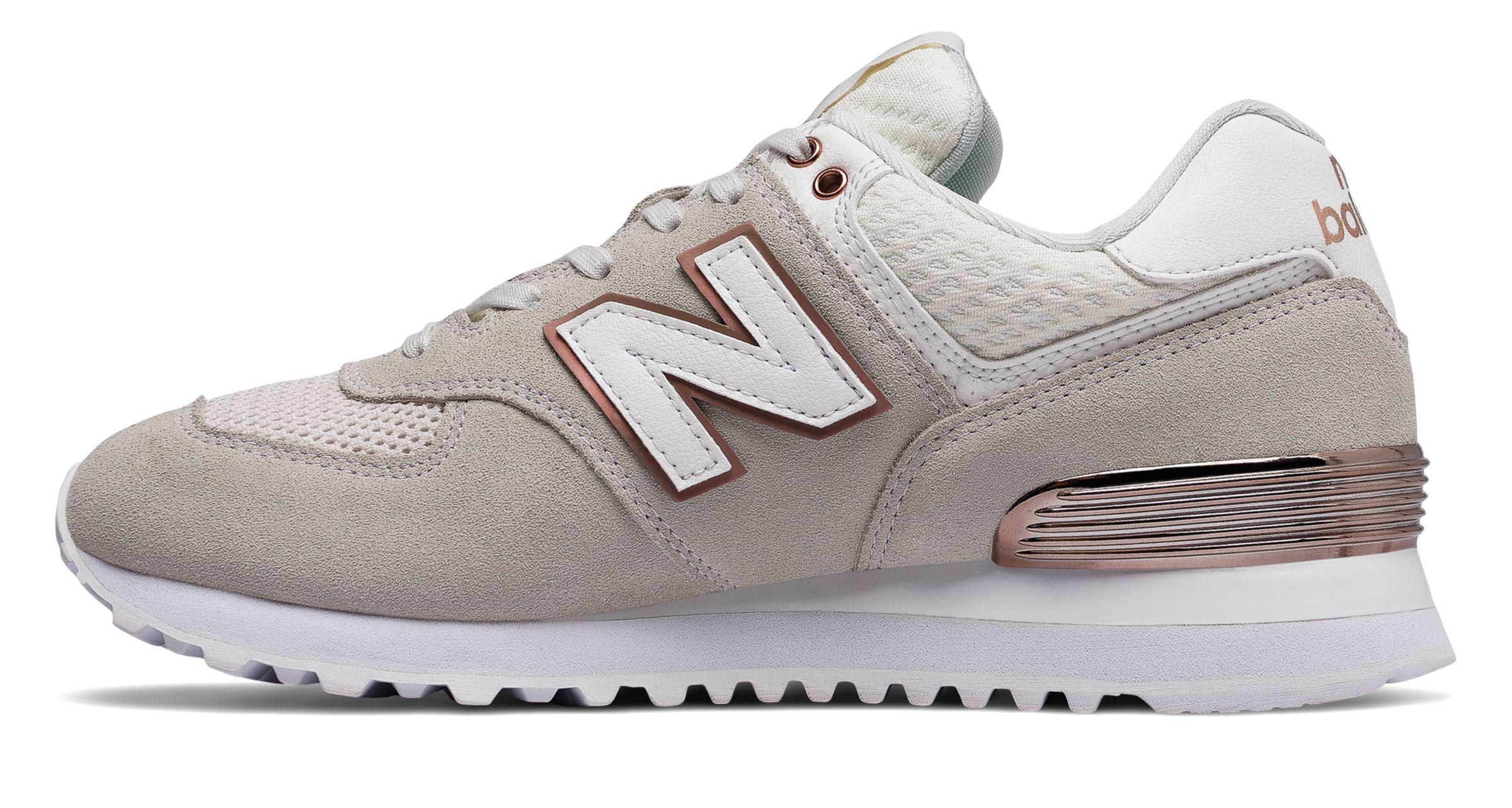 New Balance Rubber 574 All Day Rose - Lyst