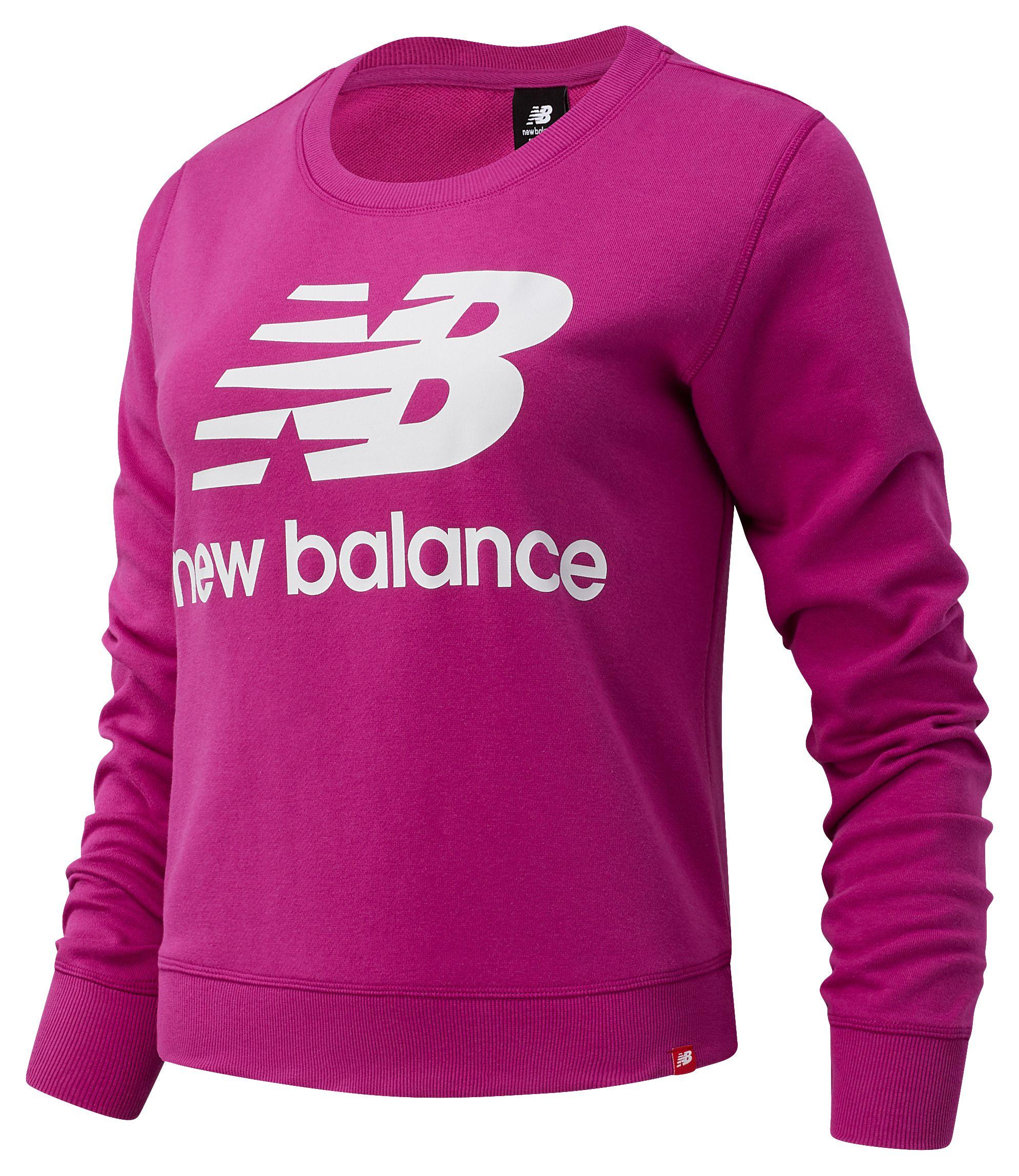 New Balance 03551 Essentials Crew in Pink - Lyst