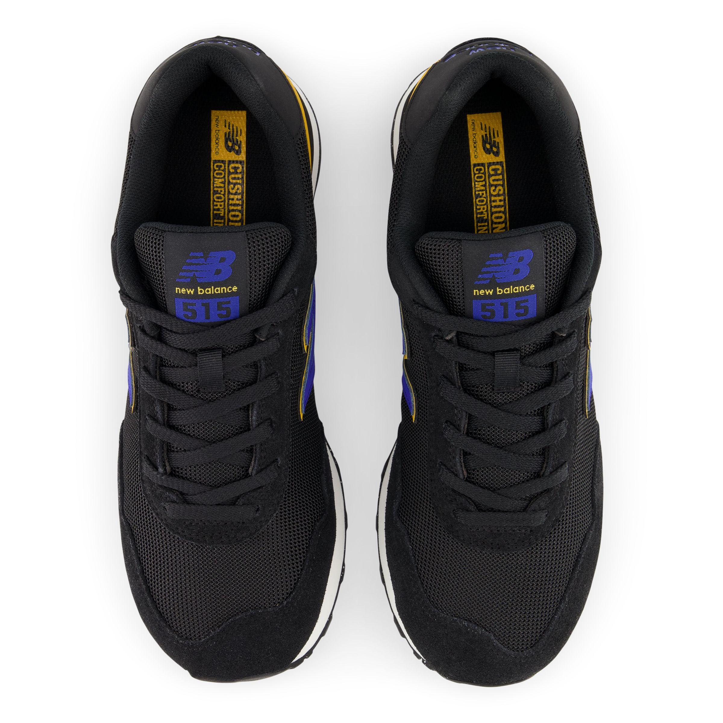 New Balance 515 In Black blue yellow Suede mesh for Men Lyst UK