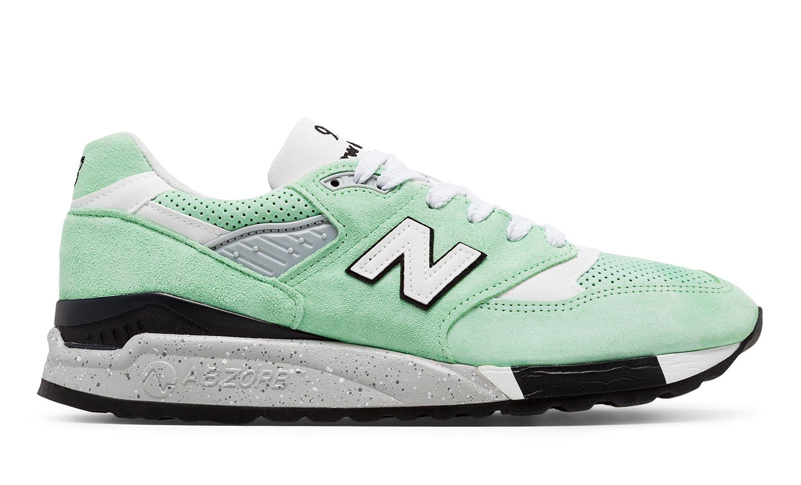 New Balance Suede 998 Made In The Usa in Mint (Green) for Men - Lyst