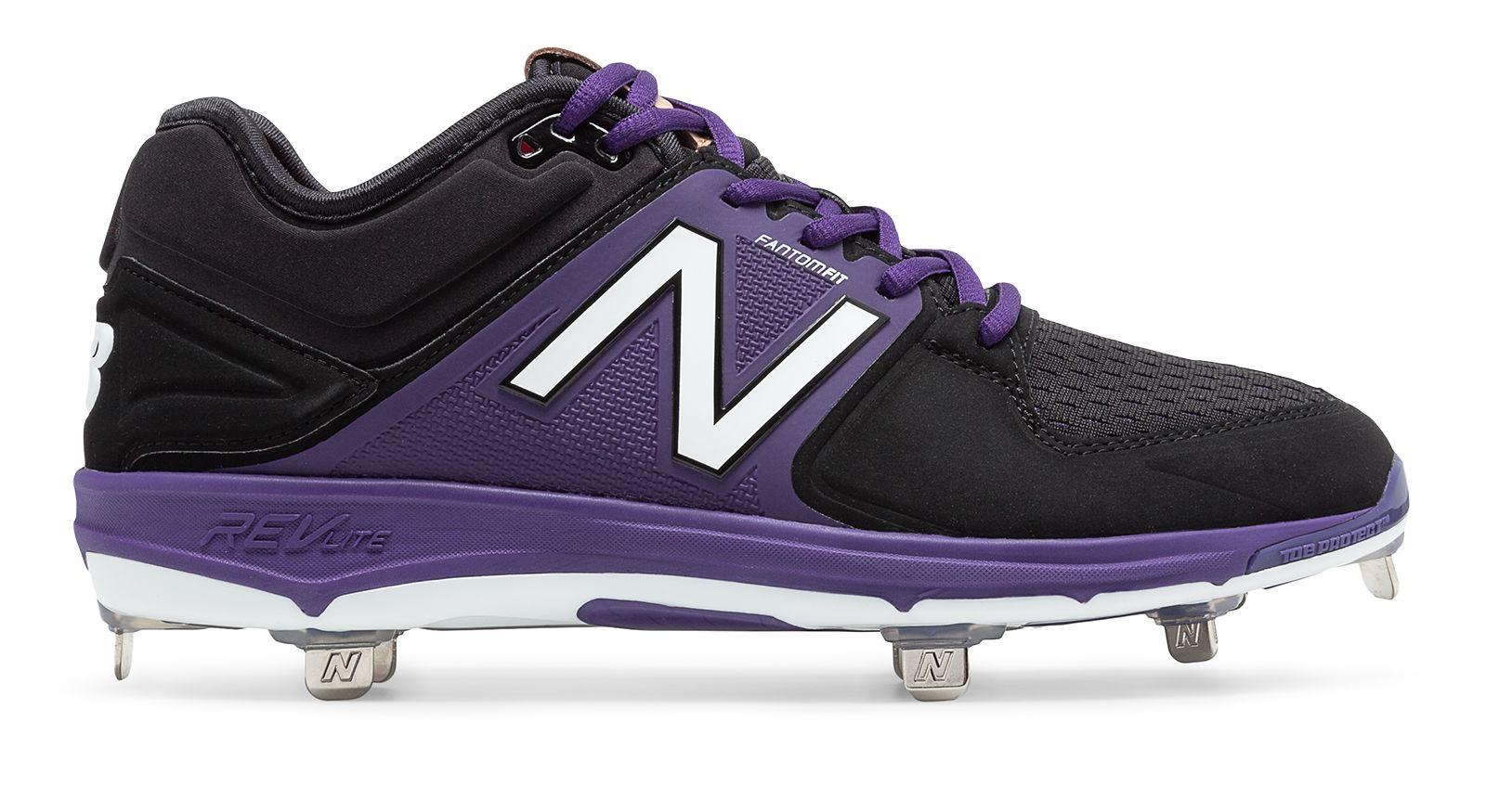New balance Low-cut 3000v3 Metal Cleat in Purple for Men ...