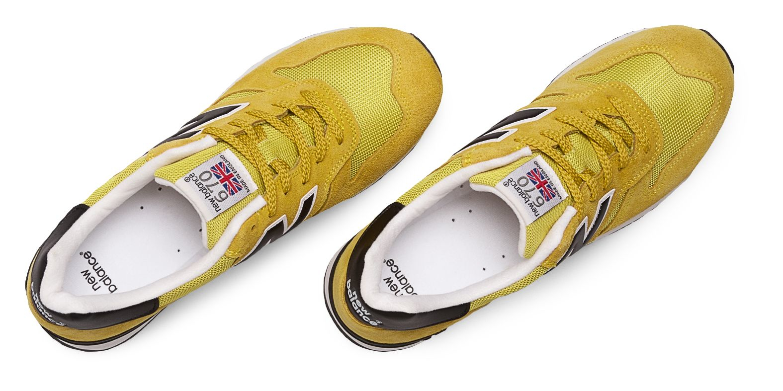 New Balance 670 Made In Uk in Yellow for Men | Lyst