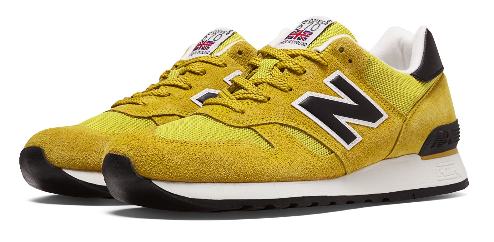 New Balance 670 Made In Uk in Yellow for Men | Lyst