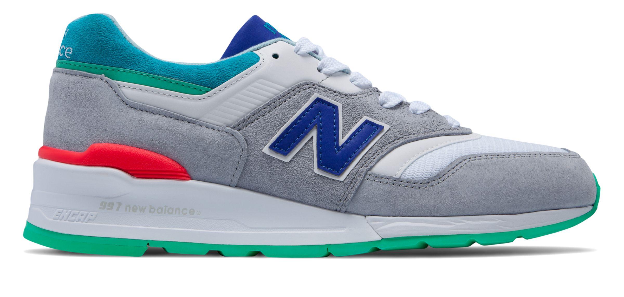 New Balance Suede New Balance 997 Coumarin Pack Shoes in Blue for Men | Lyst