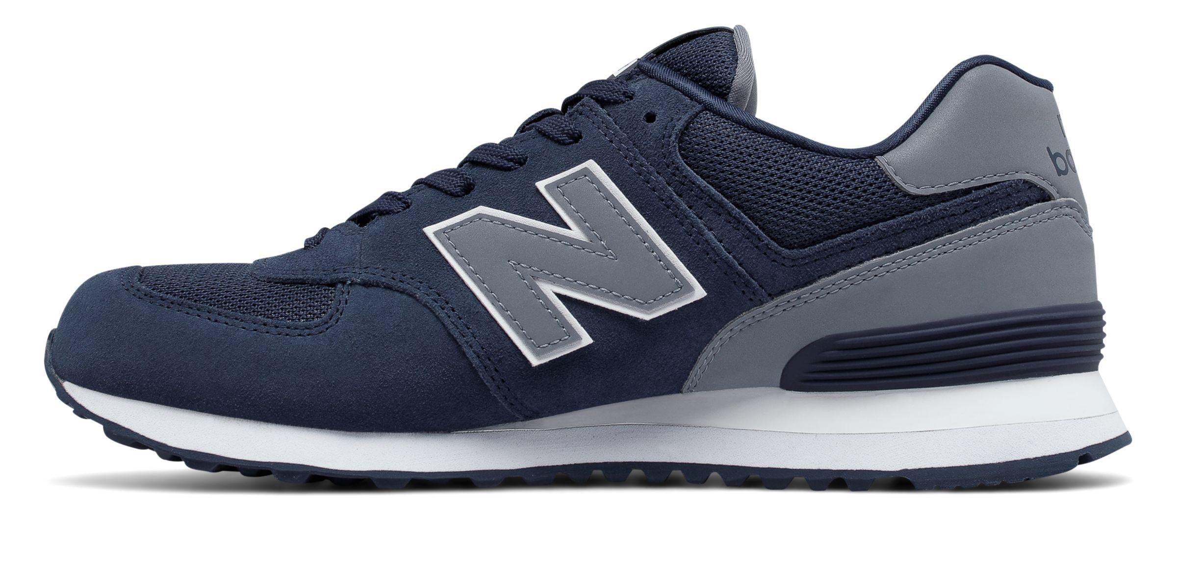 New Balance 574 Reflective in Blue for Men | Lyst