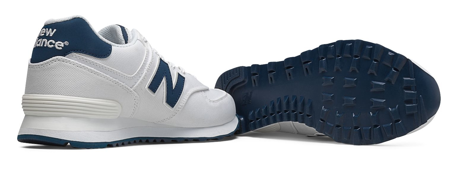 New Balance Rubber 574 Pique Polo Pack in White for Men - Lyst