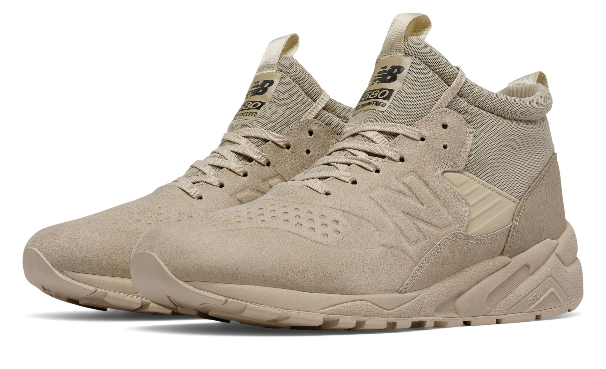 New Balance Leather 580 Deconstructed Mid 580 Deconstructed Mid in Beige  (Natural) for Men | Lyst