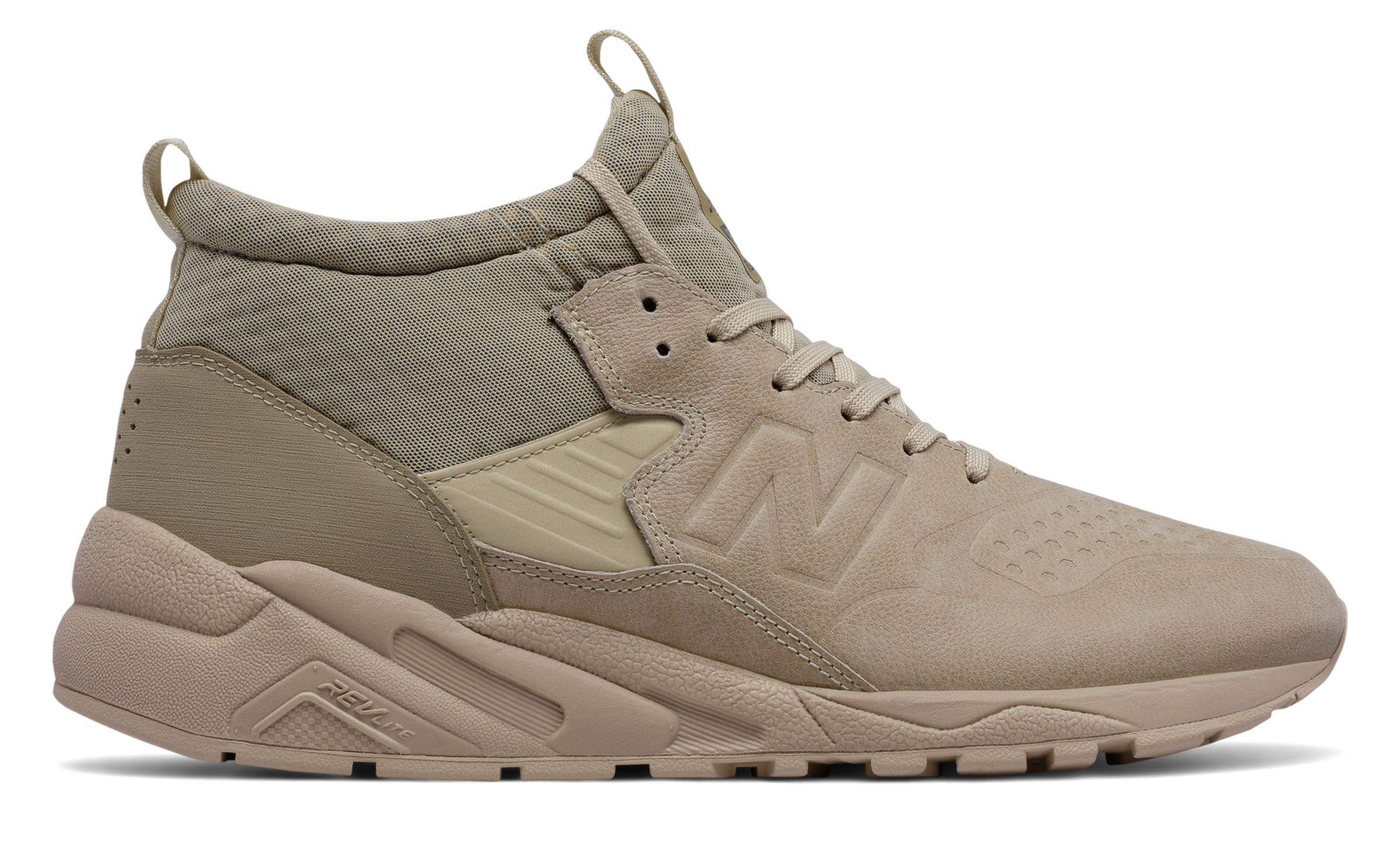 New Balance Leather 580 Deconstructed Mid 580 Deconstructed Mid In Beige Natural For Men Lyst