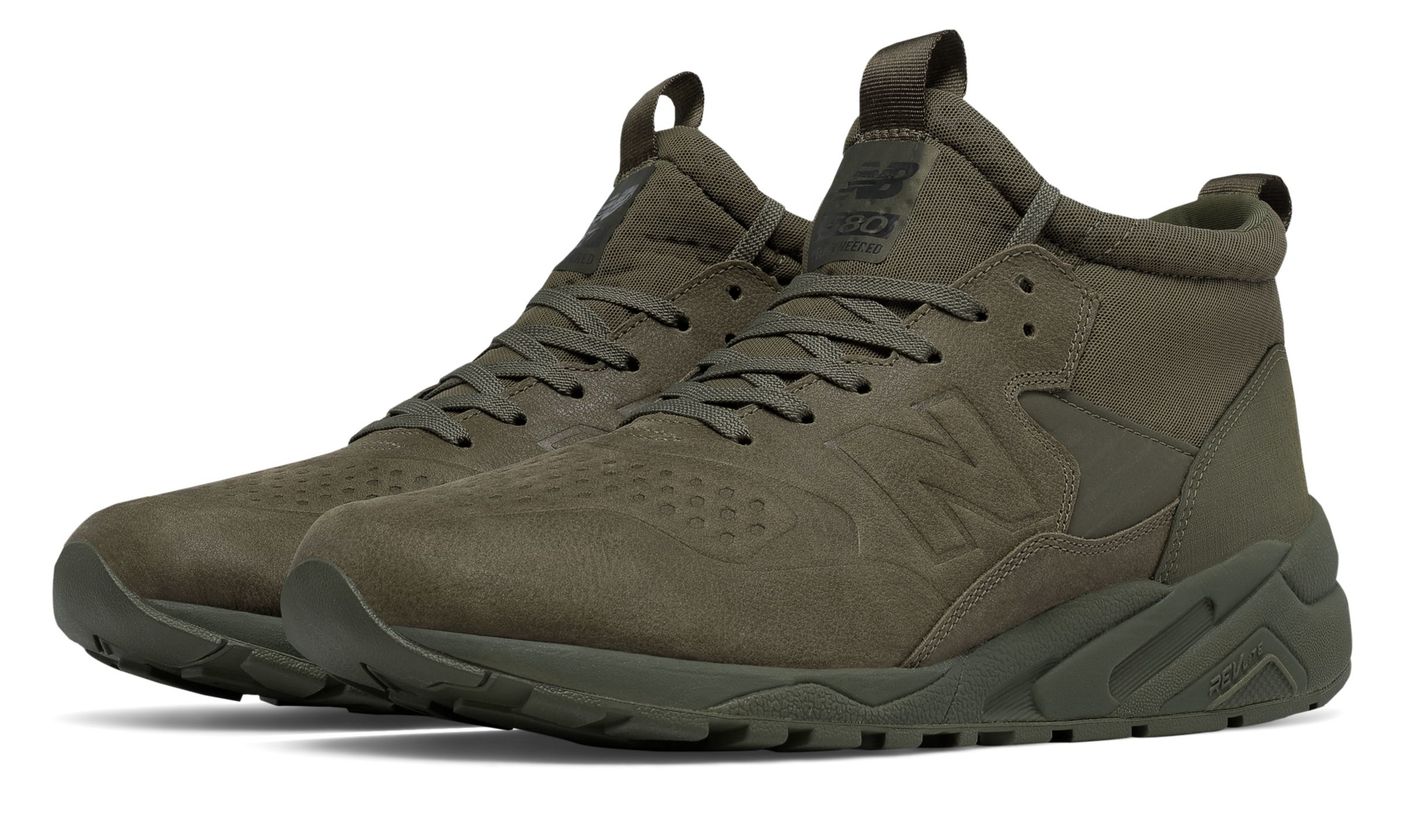 New Balance Leather 580 Deconstructed Mid For Men Lyst
