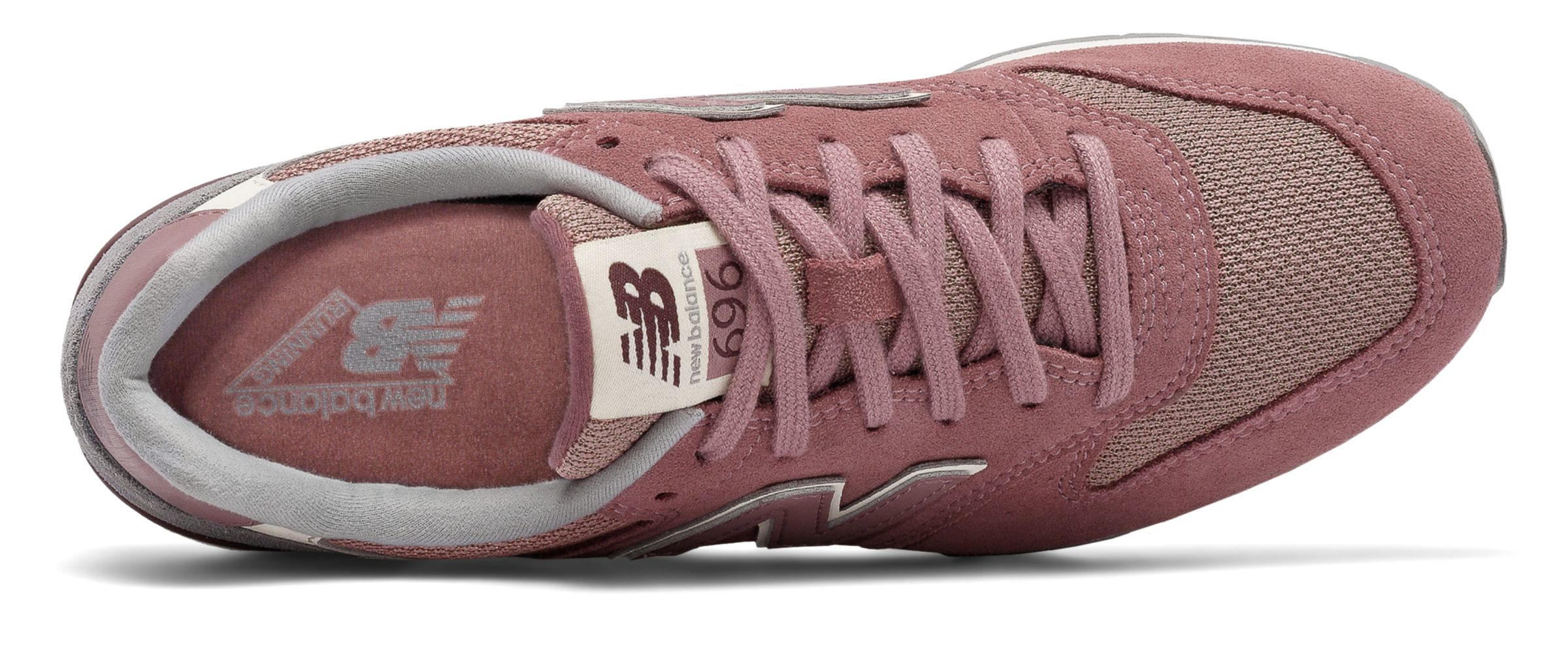 new balance 696 rosso