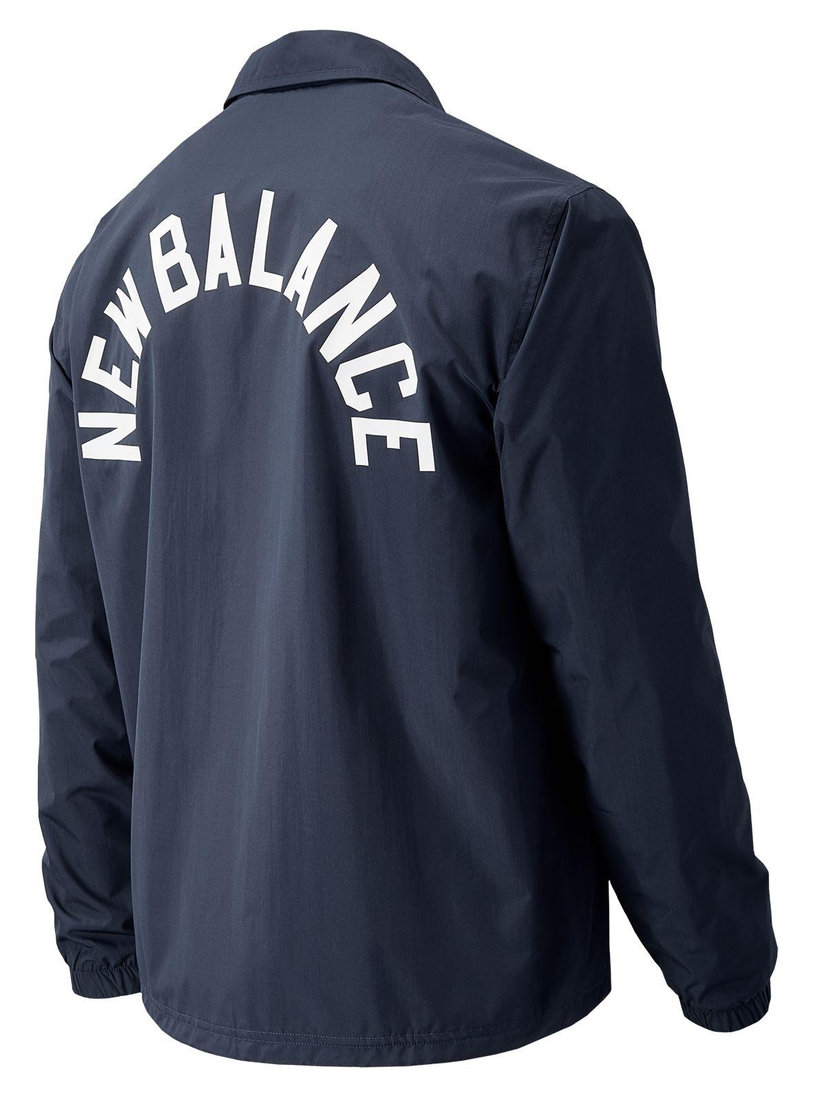 New Balance Synthetic Classic Coaches Jacket in Navy (Blue) for Men - Lyst
