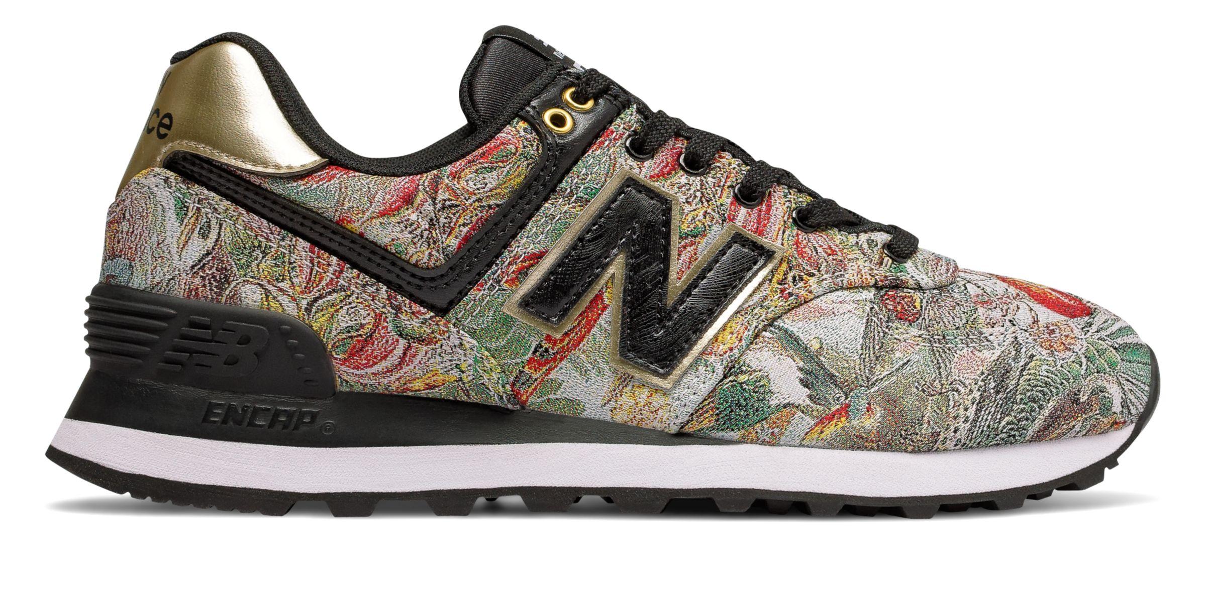 new balance floral shoes