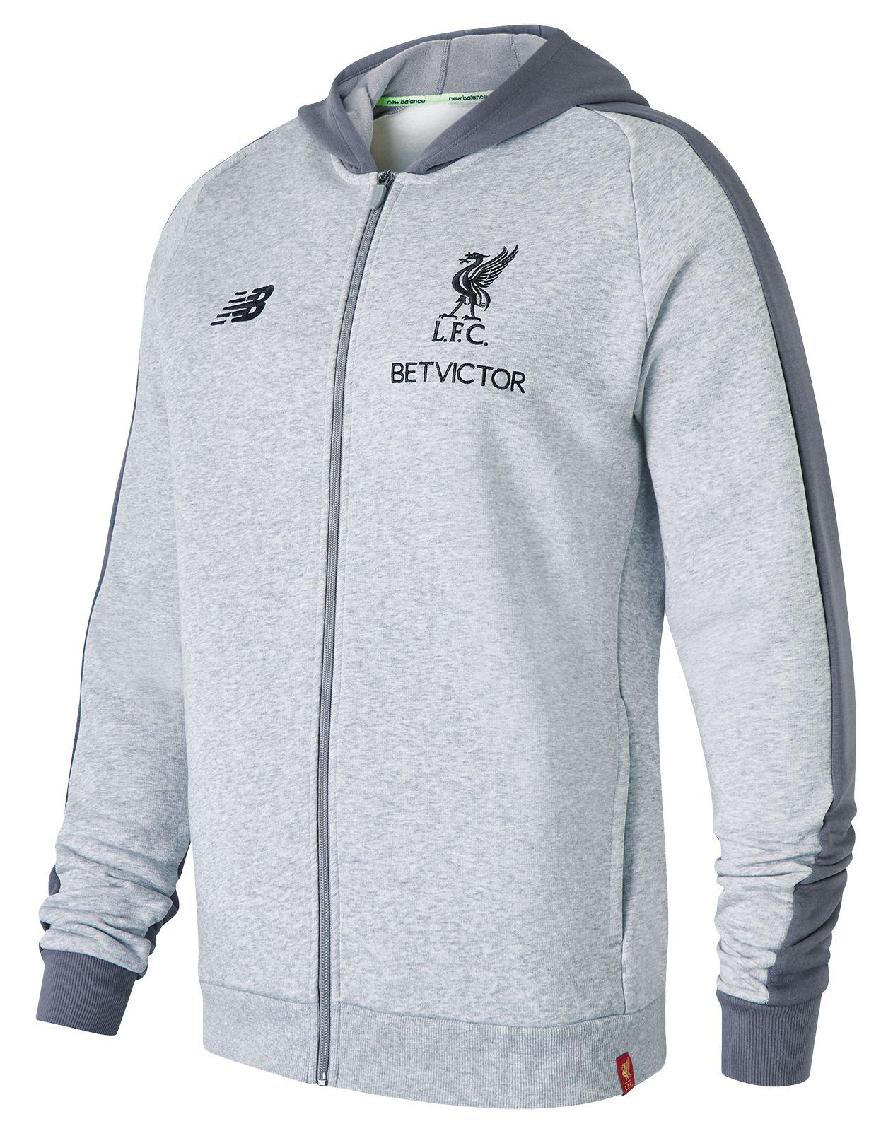 new balance liverpool training hoodie mens