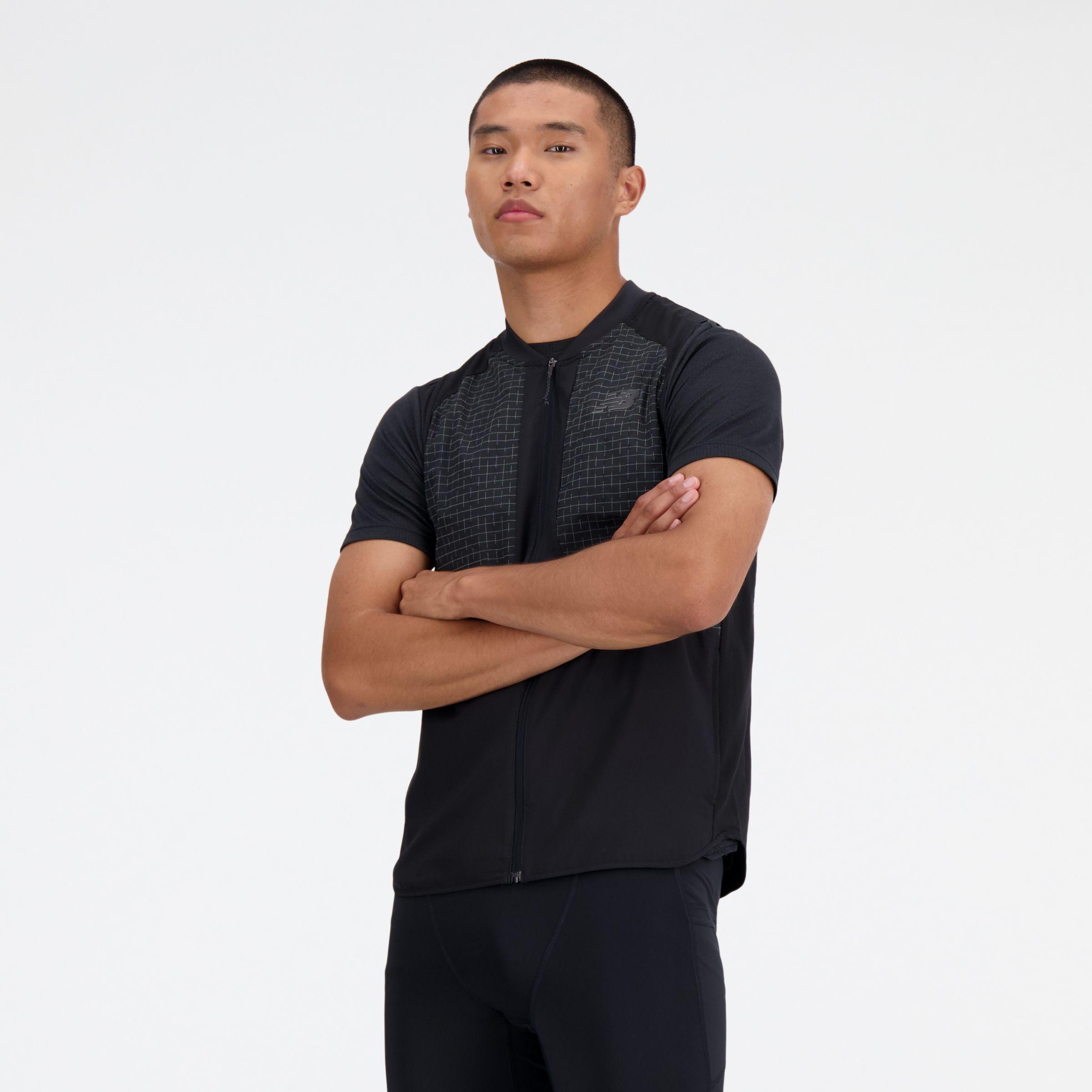 New Balance Nyc Marathon Impact Run Luminous Packable Vest in Black for ...