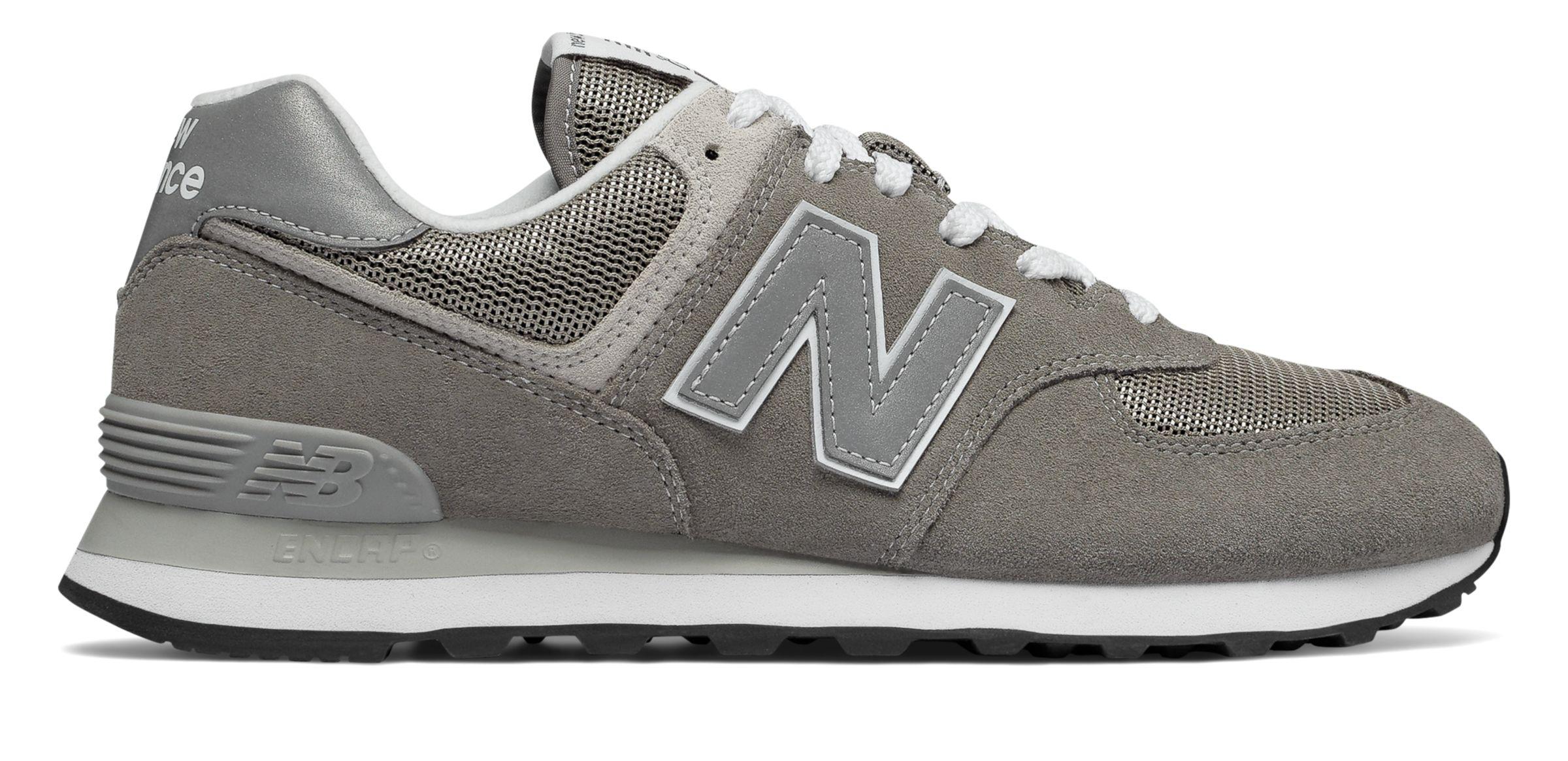 new balance 574 classic gray