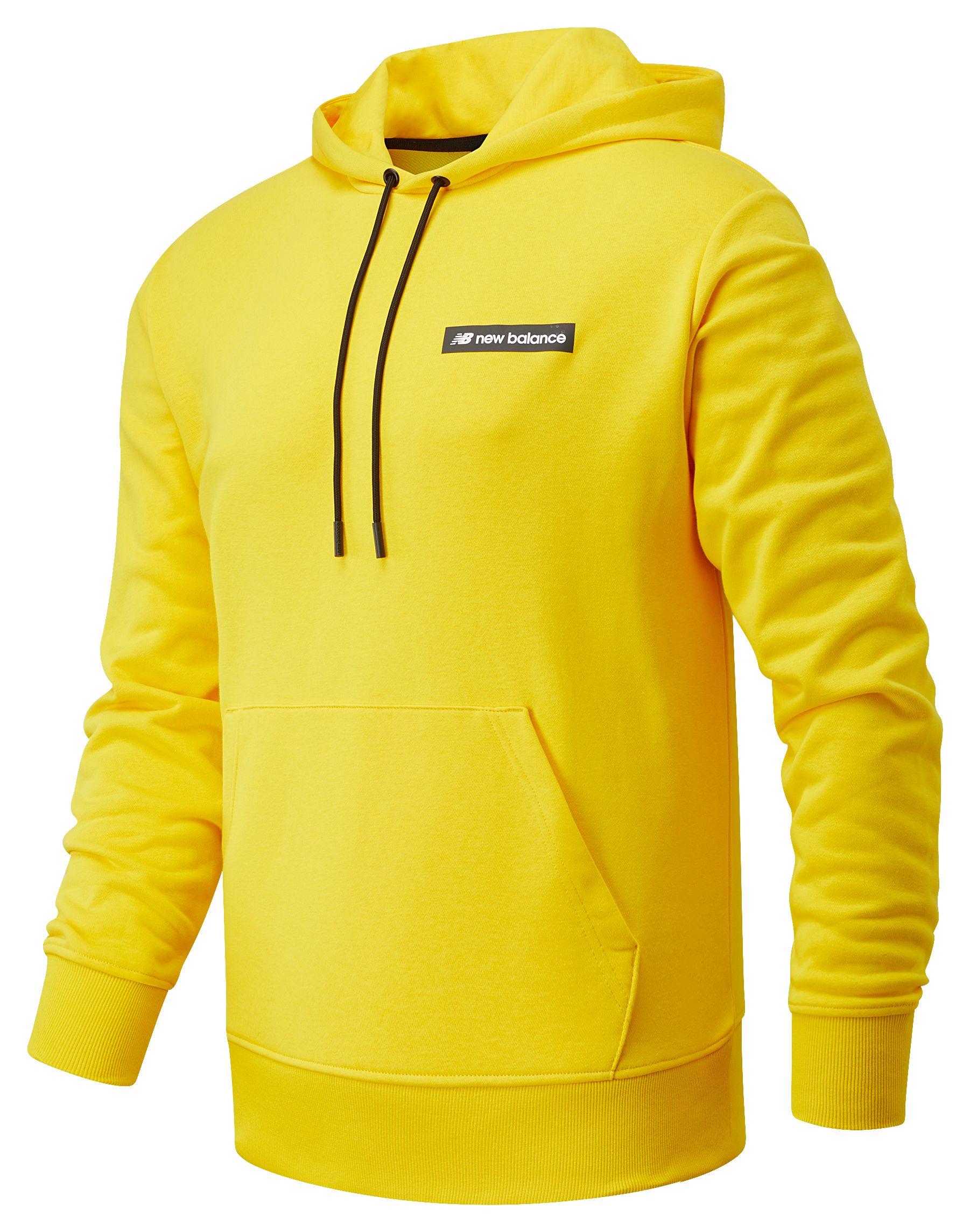 new balance yellow hoodie