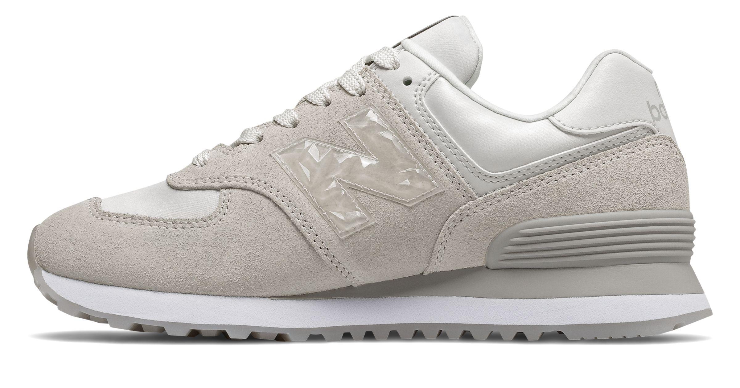 New Balance Lace 574 Mystic Crystal in Gray - Lyst