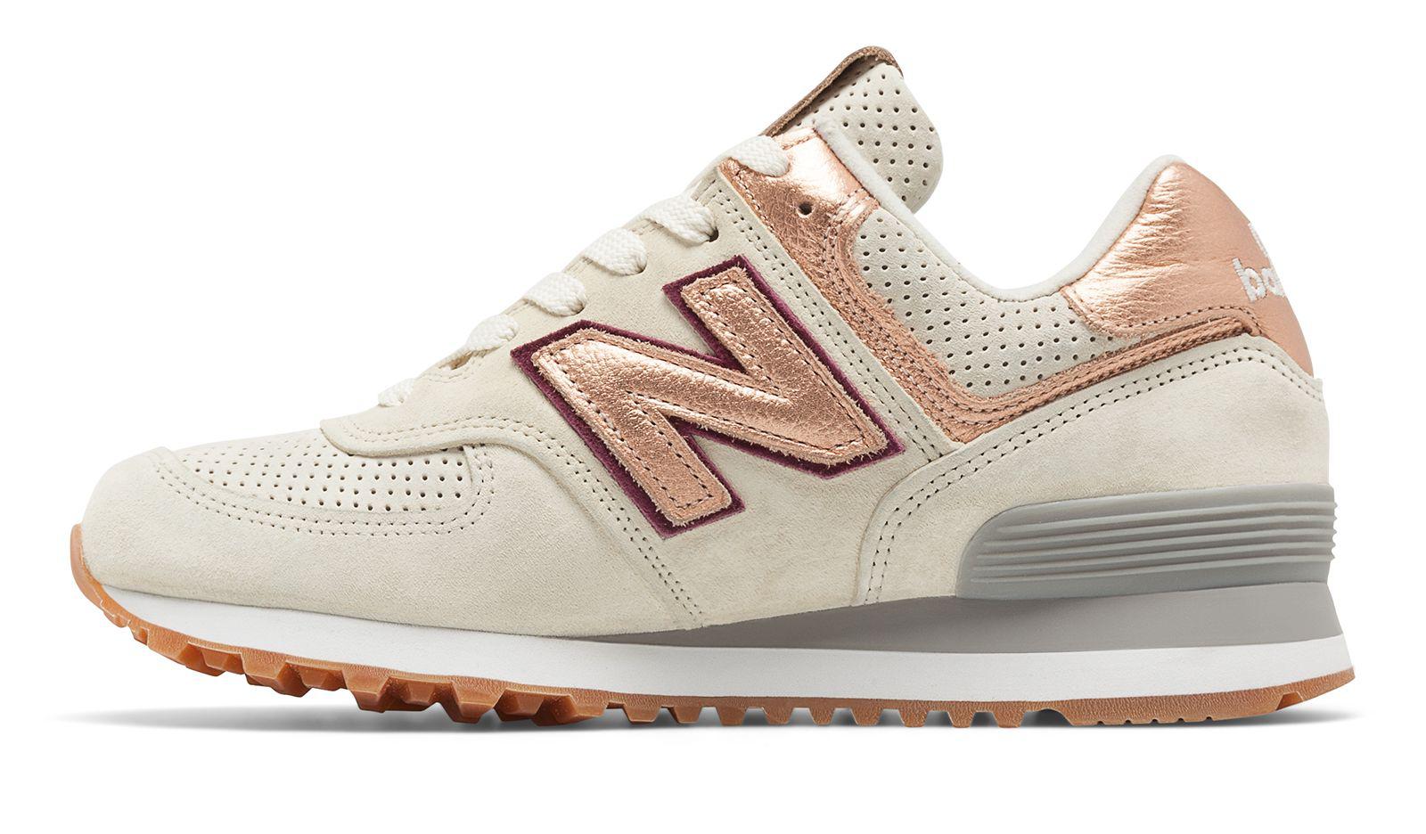 New Balance 574 Rose Gold Sea Salt