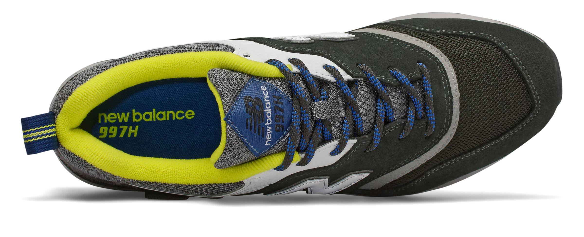 new balance 997h rifle green with sulphur yellow