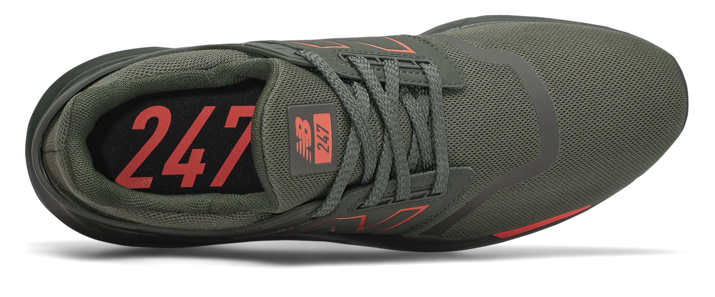 new balance 247 green orange