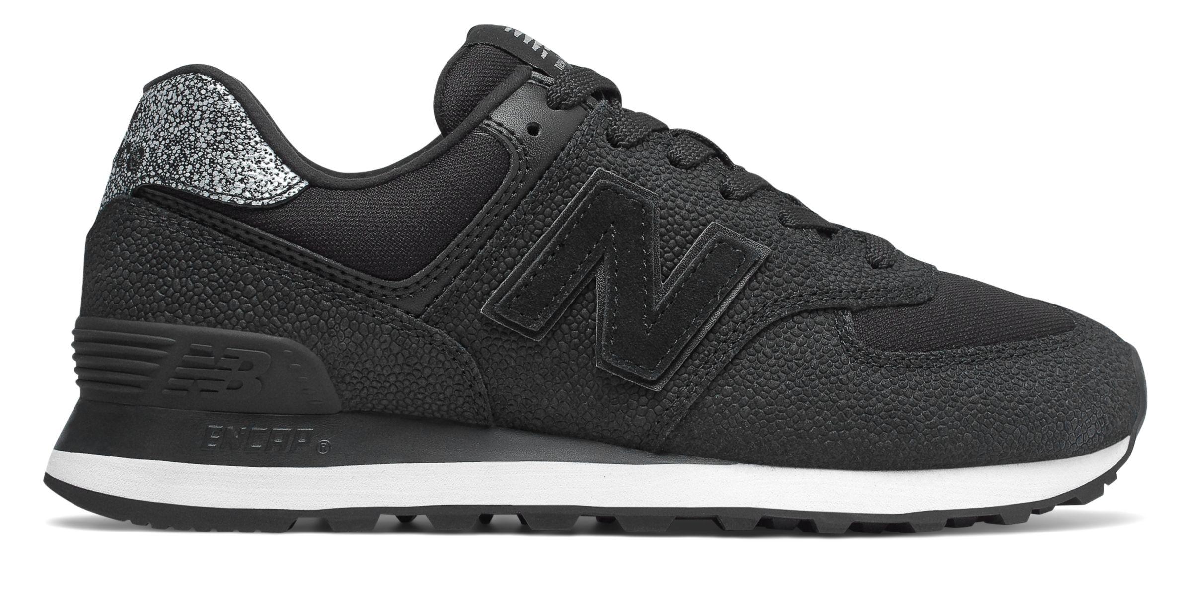 New Balance Suede 574 Pebbled Street in 