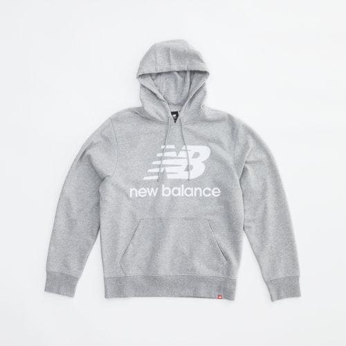 New Balance Nb Essentials Pullover Hoodie in Grey for Men Lyst UK