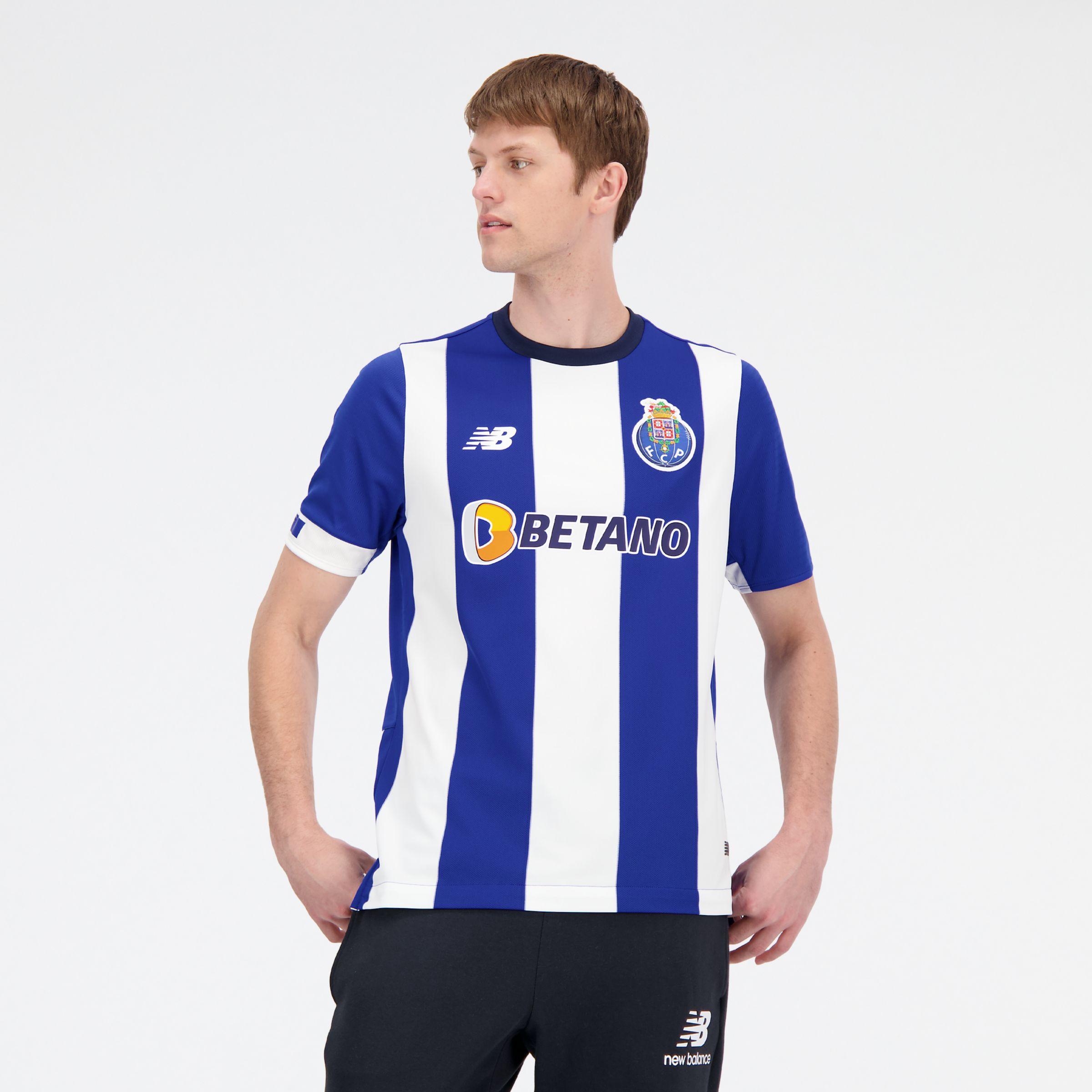 New Balance Fc Porto Home Short Sleeve Jersey in Blue for Men | Lyst