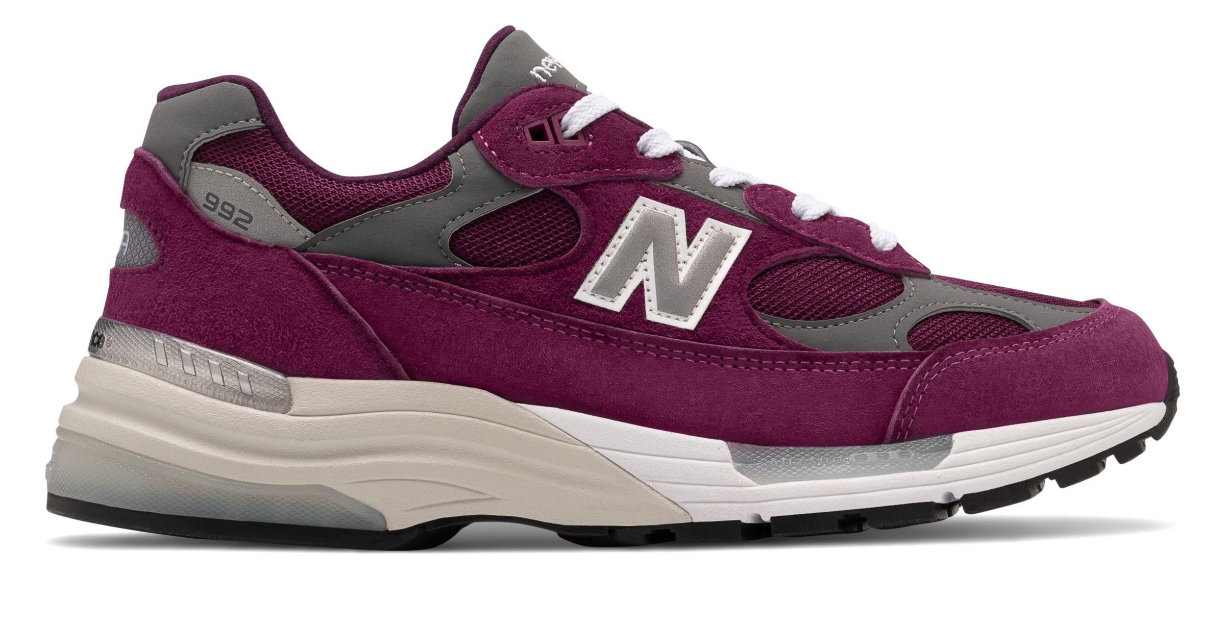 New Balance Made In Us 992 Made In Usa Shoes in Purple/Grey (Purple ...