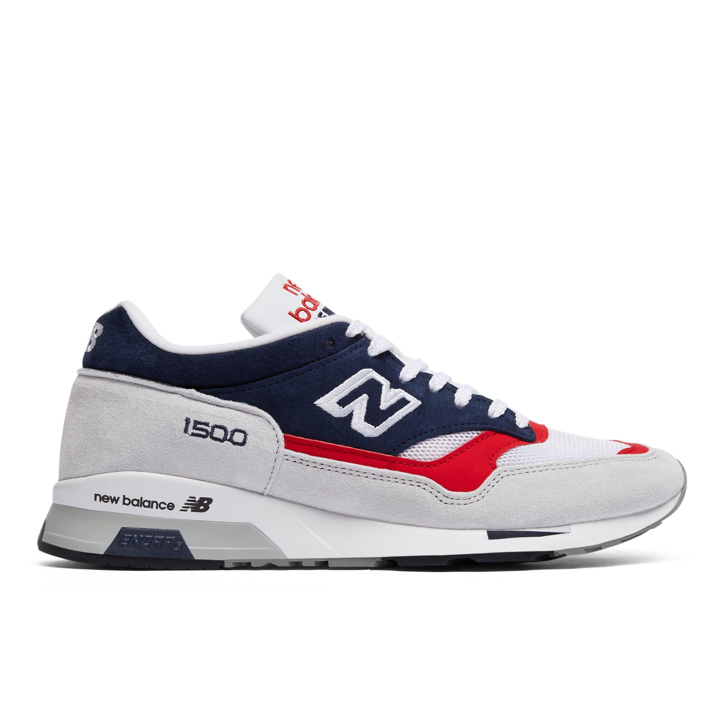 New Balance Made in Grey/Blue/Red/White 