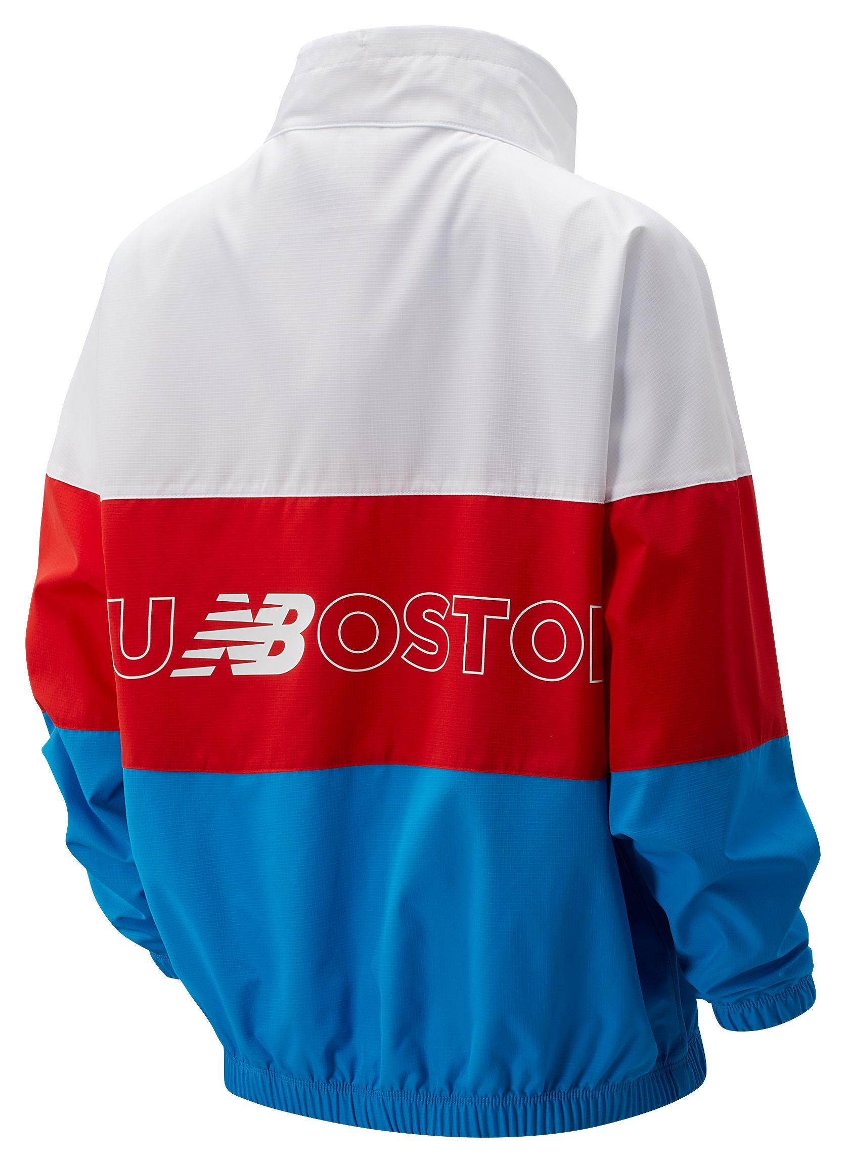 nb athletics full zip windbreaker