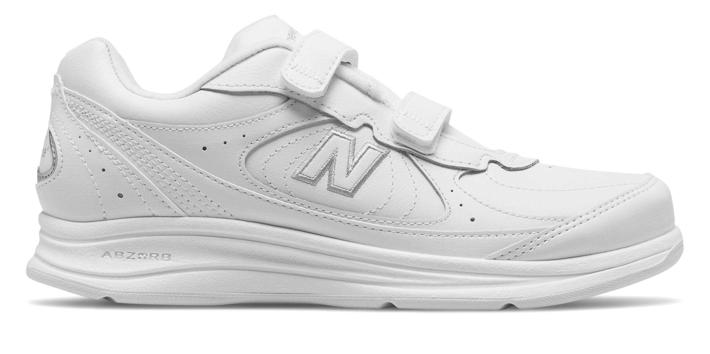 New Balance Leather 577 in White