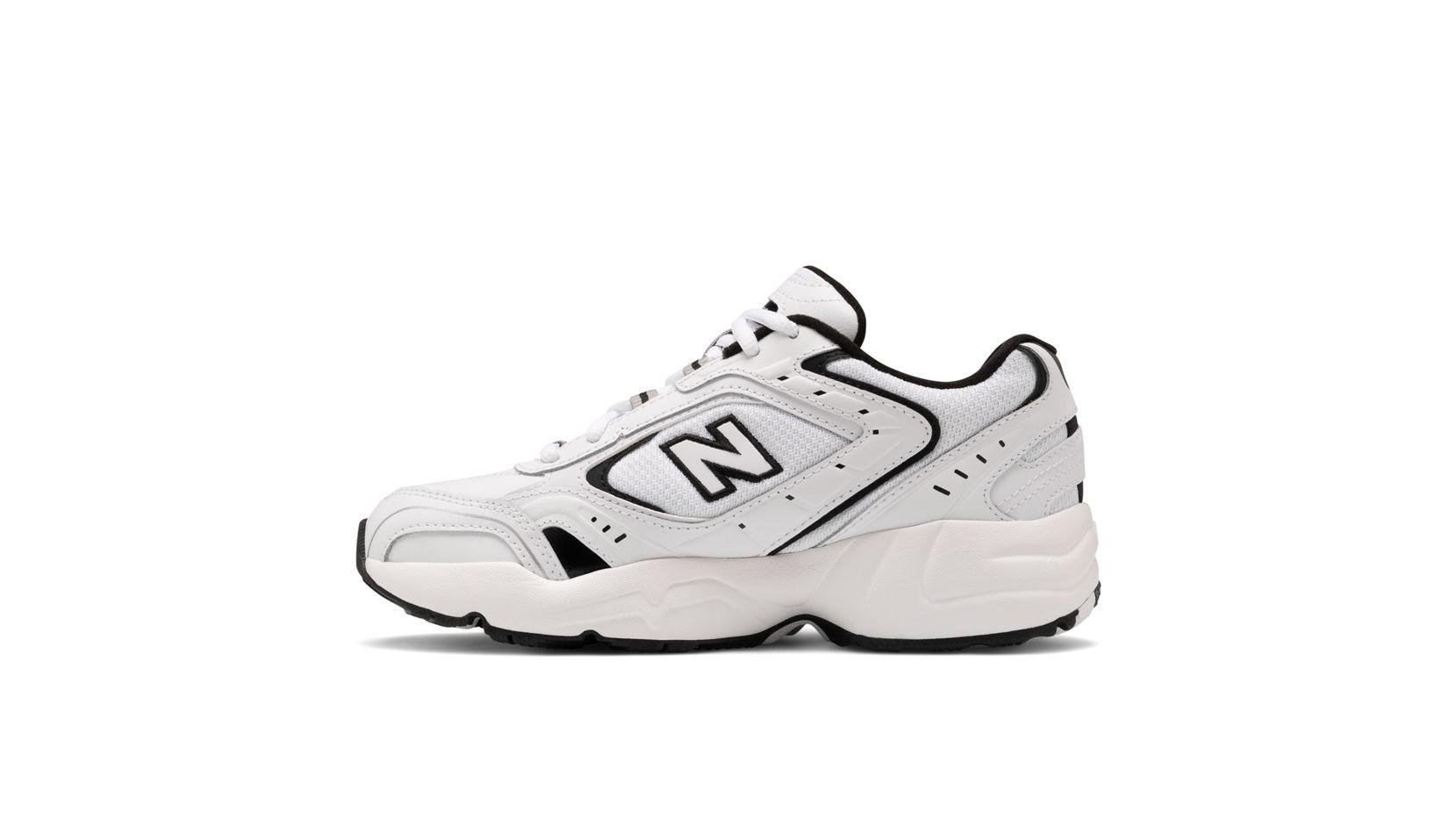Femme 452, White/Black New Balance - Lyst