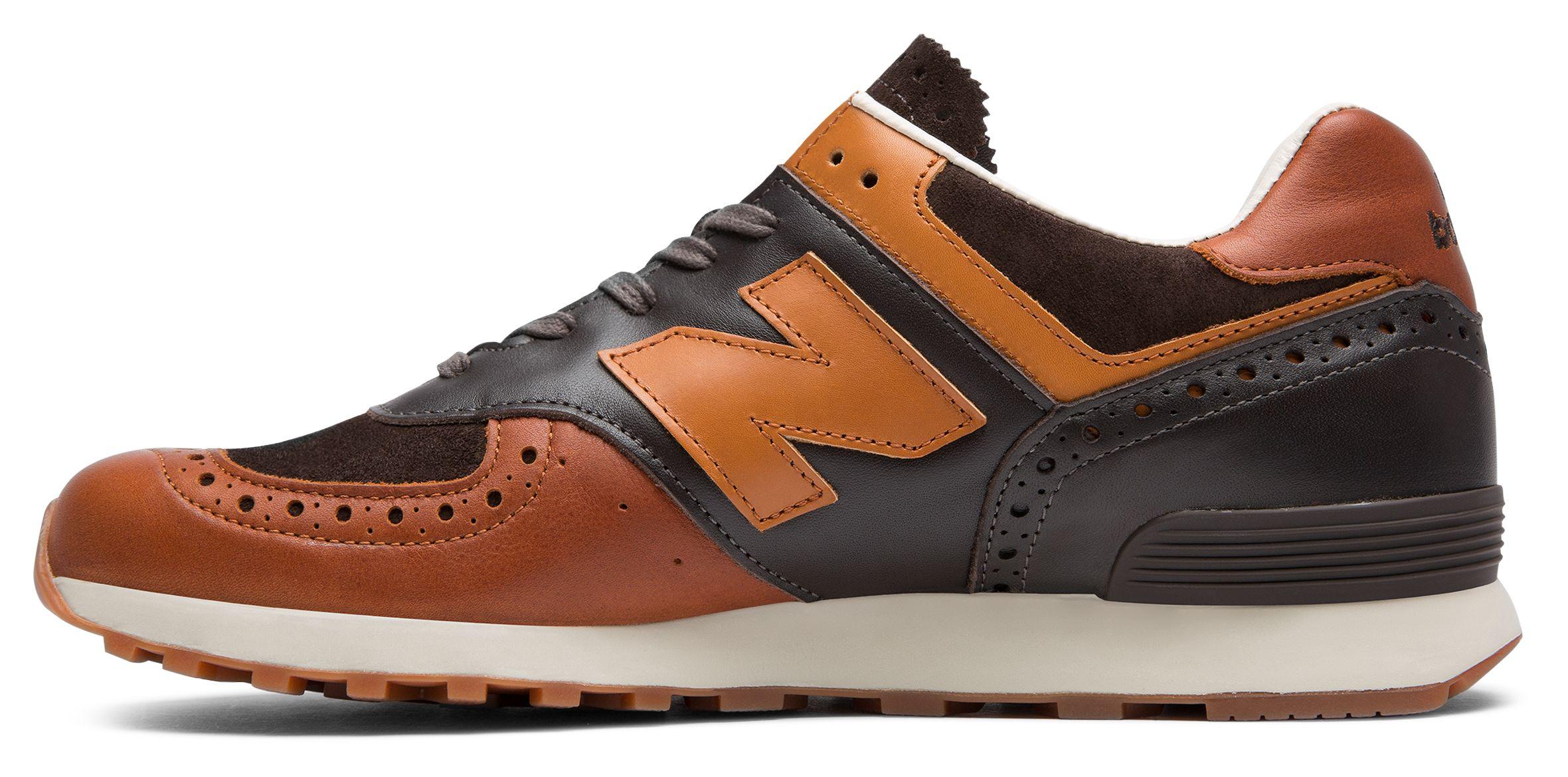 New Balance Leather Grenson X 576 in Brown for Men - Lyst