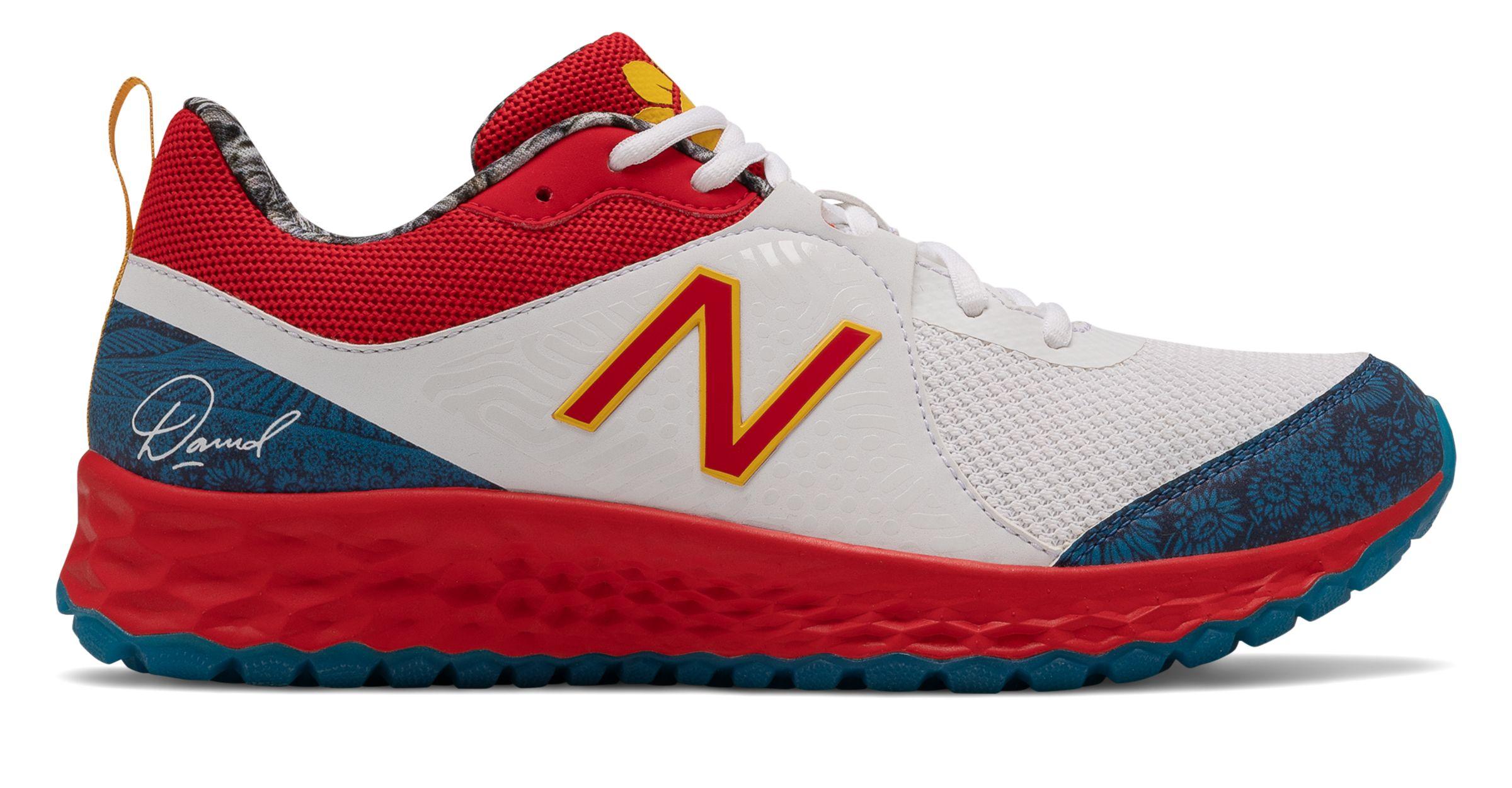 New Balance Fresh Foam 3000v5 David Sunflower Seed Turf in Red for Men |  Lyst