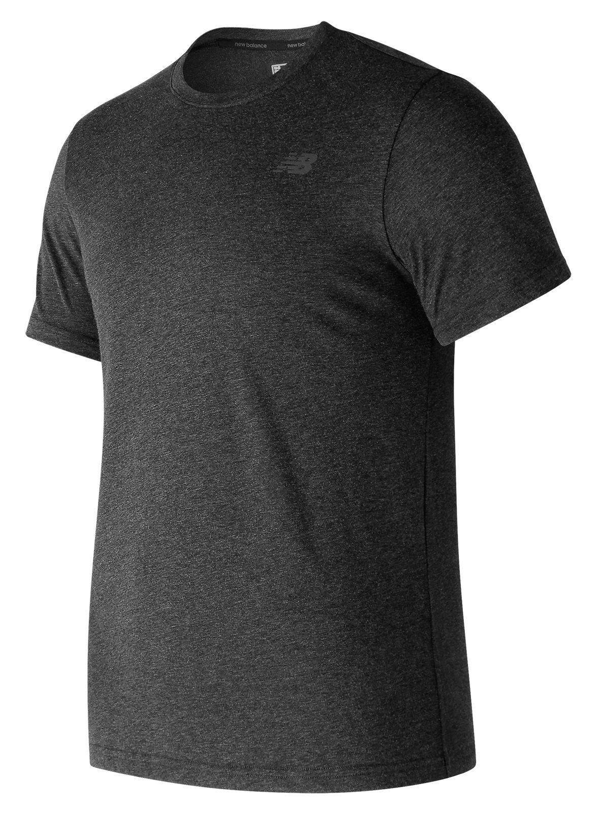 new balance heather tech short sleeve